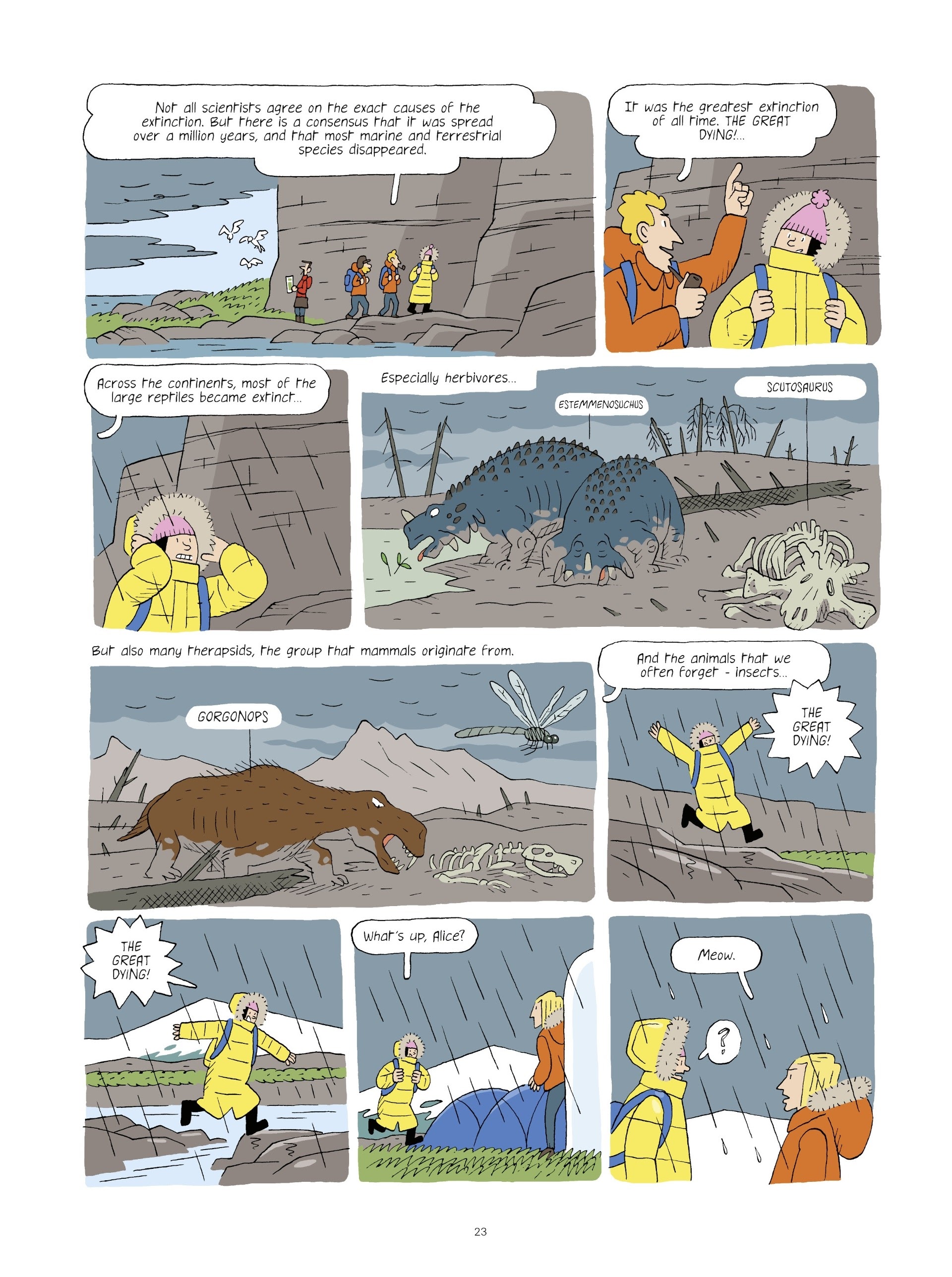 Read online Extinctions: Twilight of the Species comic -  Issue # TPB - 23