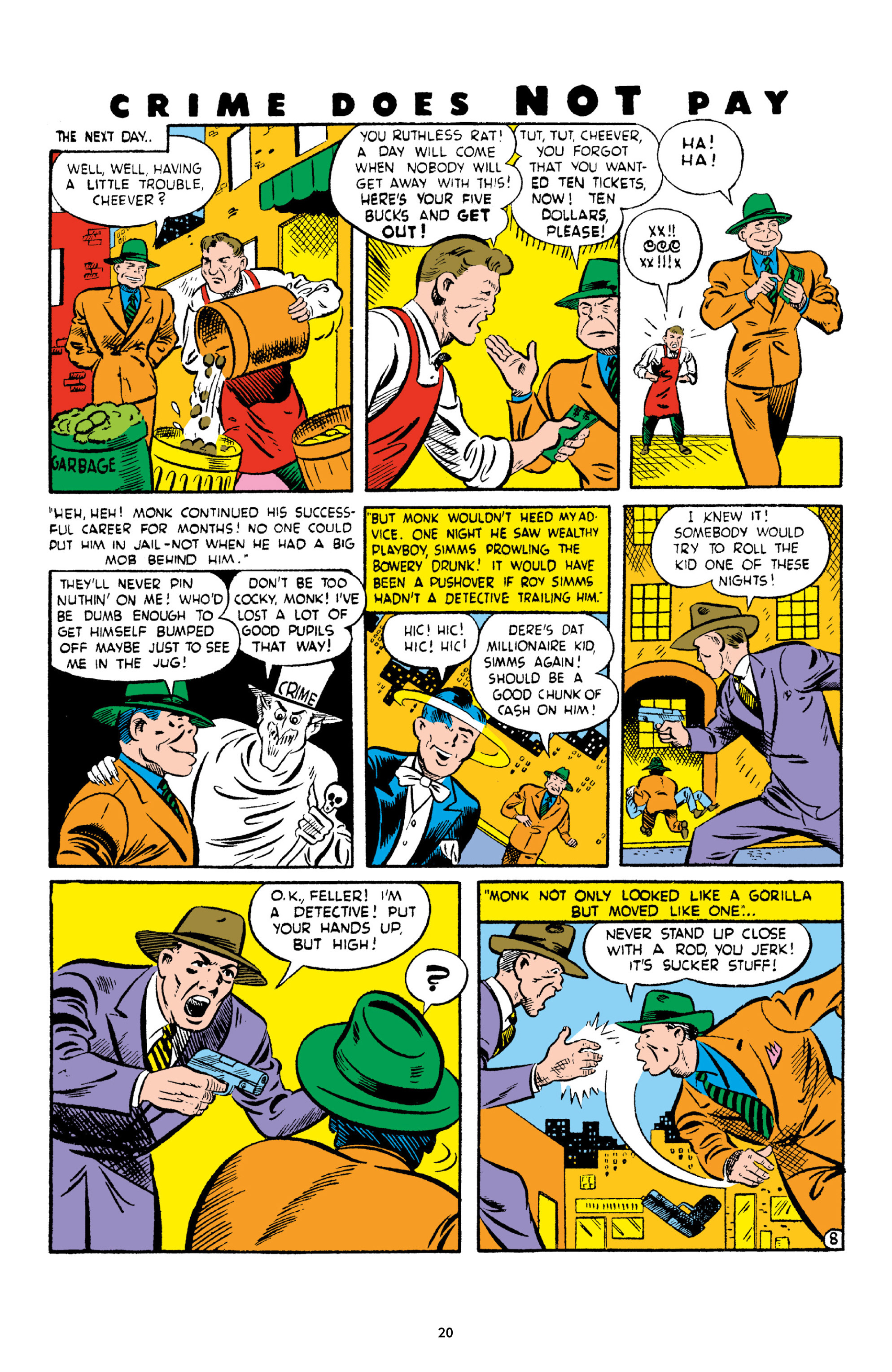 Read online Crime Does Not Pay Archives comic -  Issue # TPB 3 (Part 1) - 20