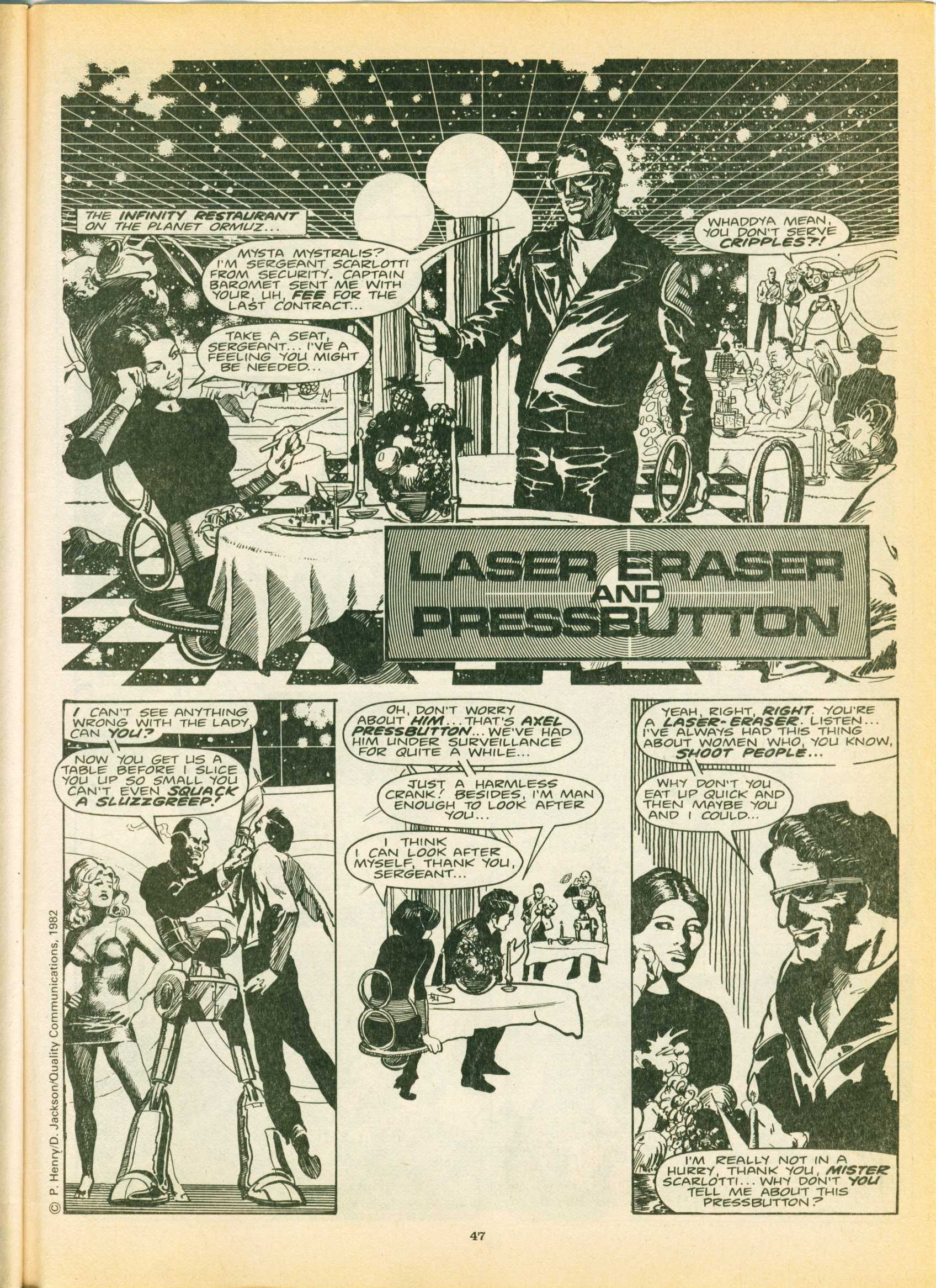 Read online Warrior comic -  Issue #4 - 47