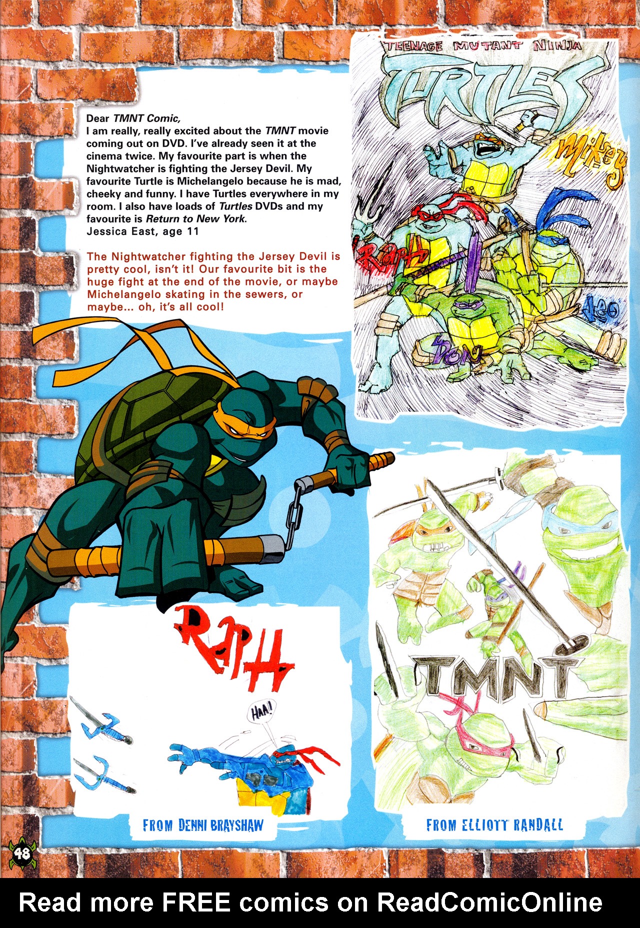Read online Teenage Mutant Ninja Turtles Comic comic -  Issue #3 - 43