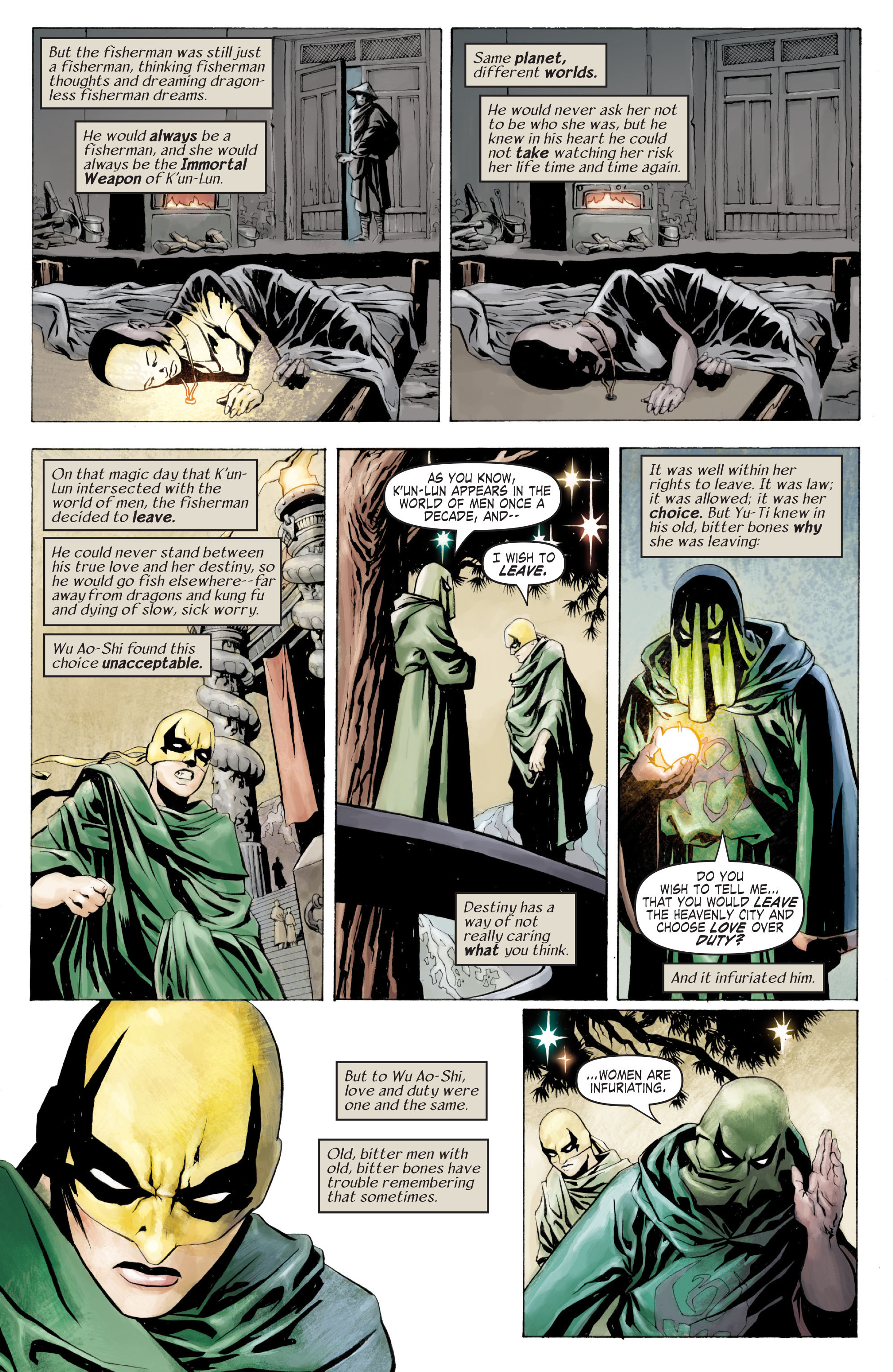 Read online The Immortal Iron Fist comic -  Issue #7 - 13