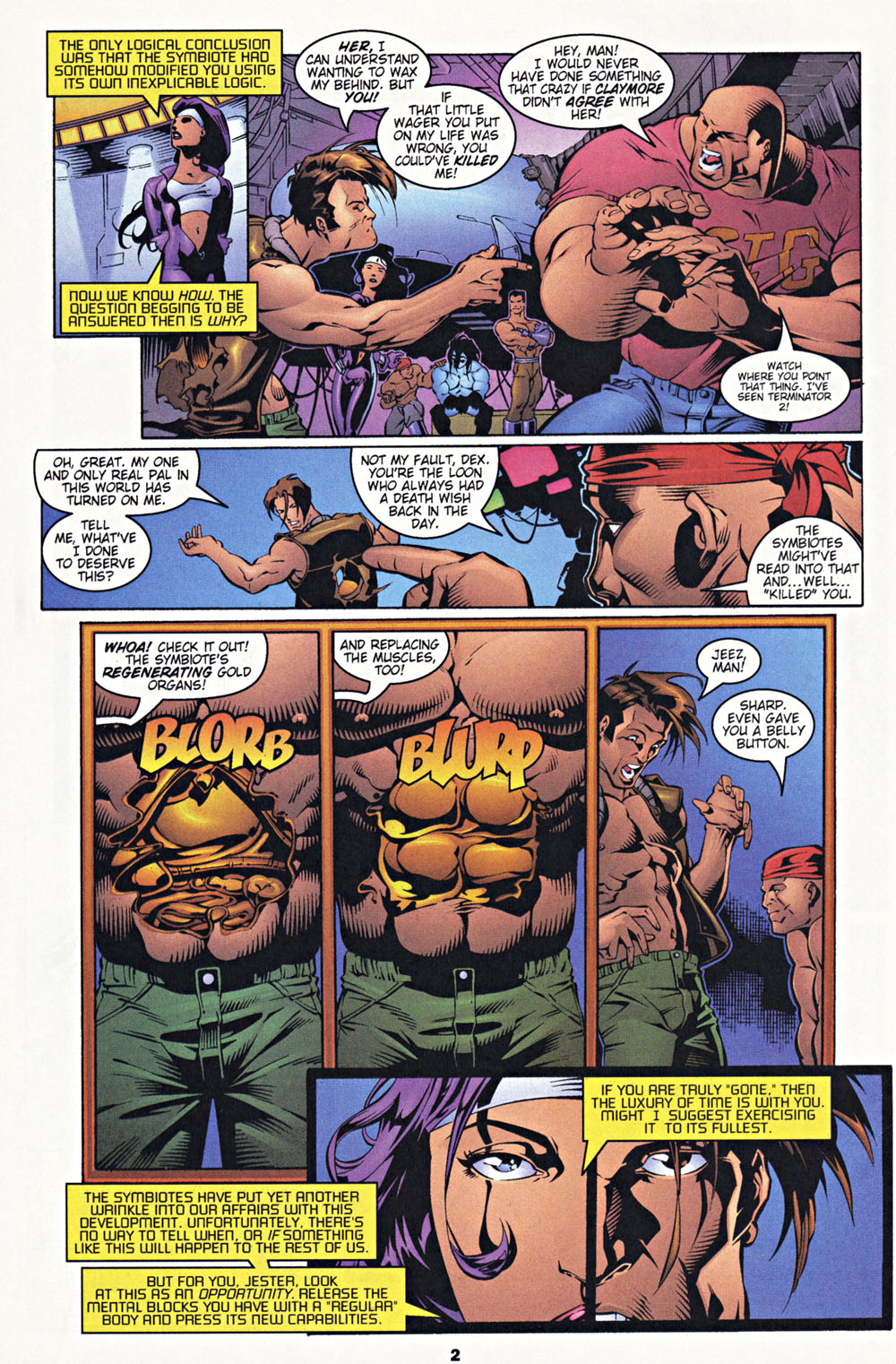 Read online Wetworks comic -  Issue #20 - 3