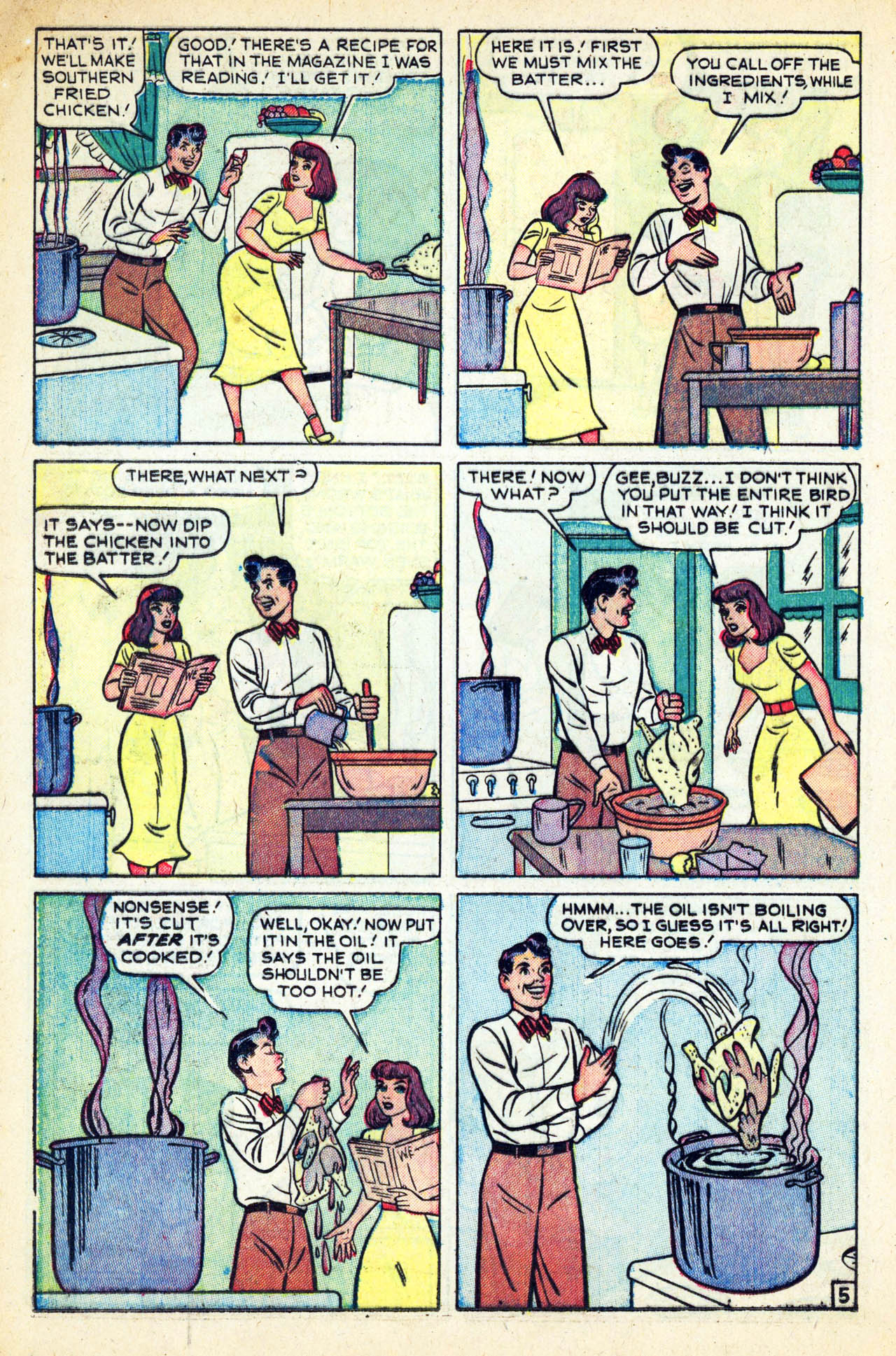 Read online Patsy Walker comic -  Issue #23 - 16