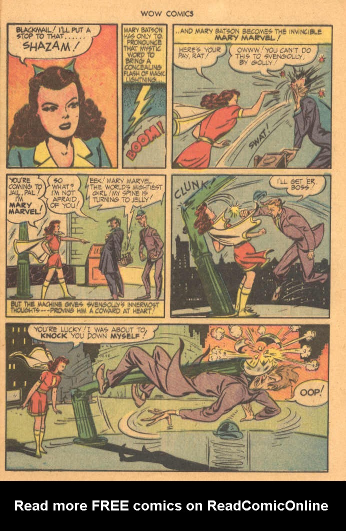 Read online Wow Comics comic -  Issue #22 - 7