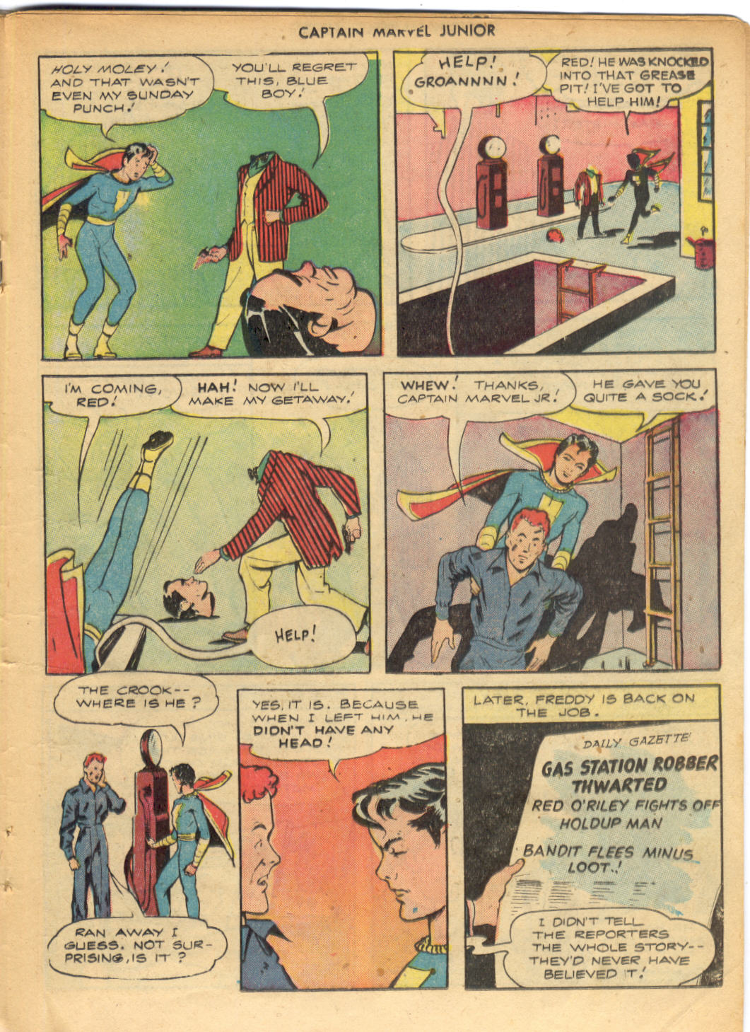 Read online Captain Marvel, Jr. comic -  Issue #54 - 29