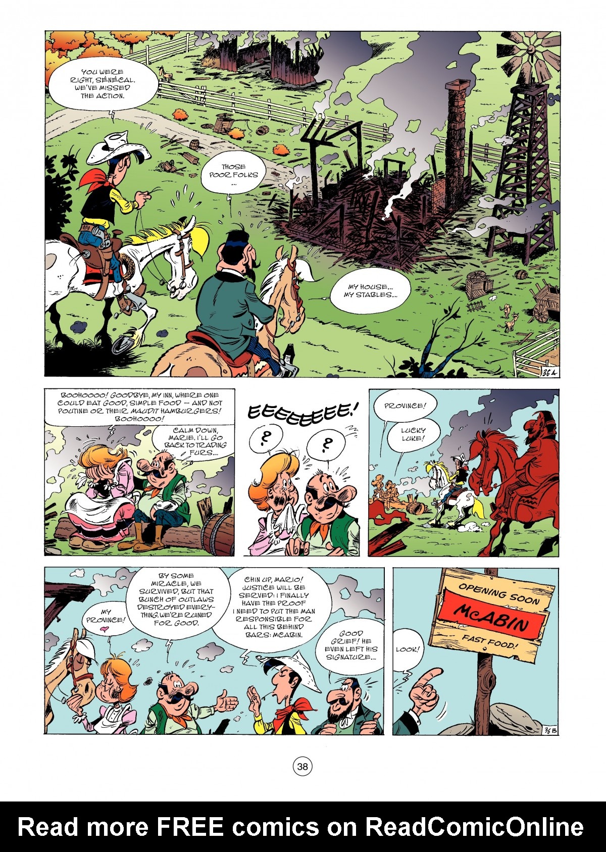 Read online A Lucky Luke Adventure comic -  Issue #52 - 40