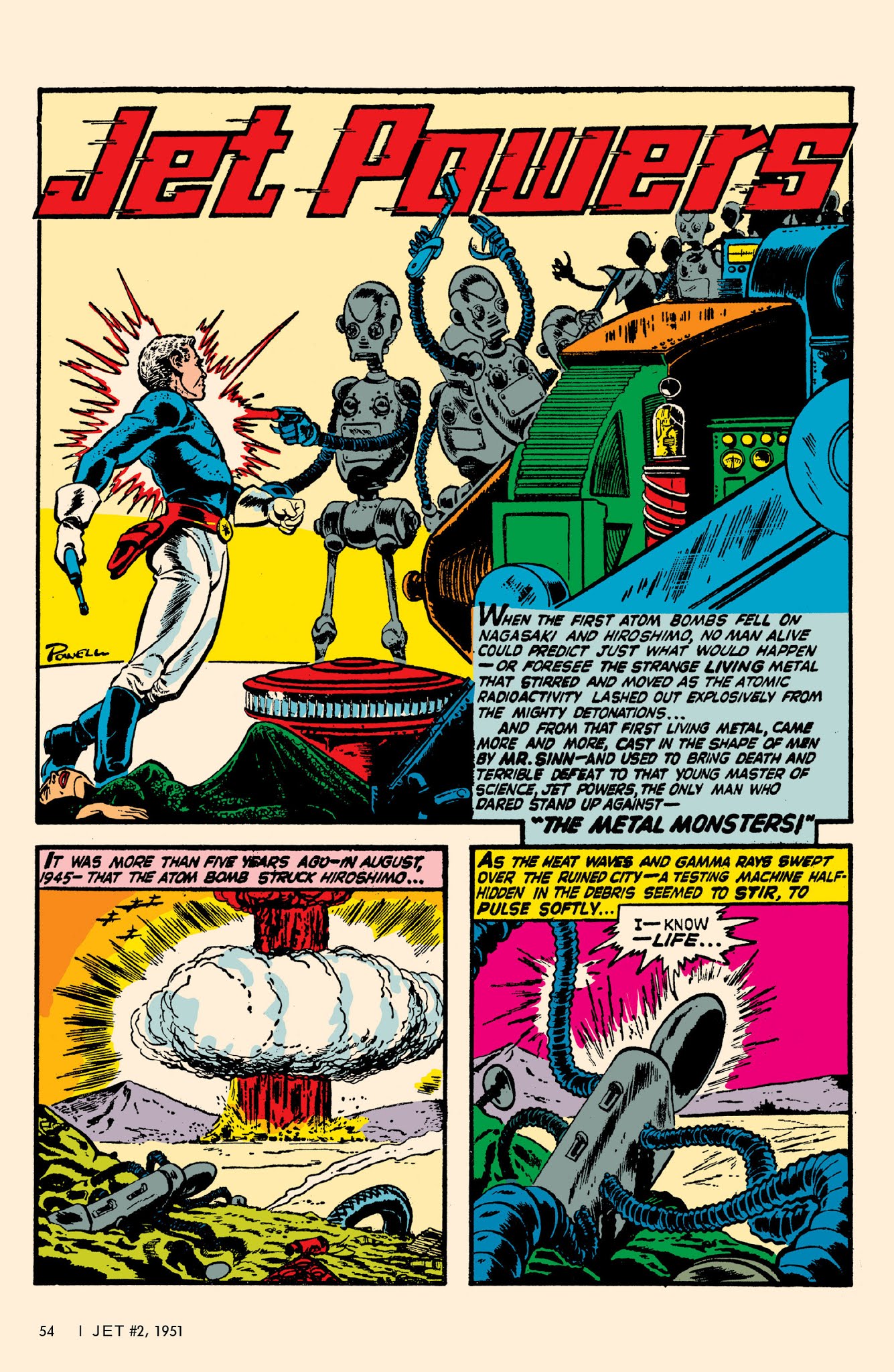 Read online Bob Powell's Complete Jet Powers comic -  Issue # TPB (Part 1) - 58