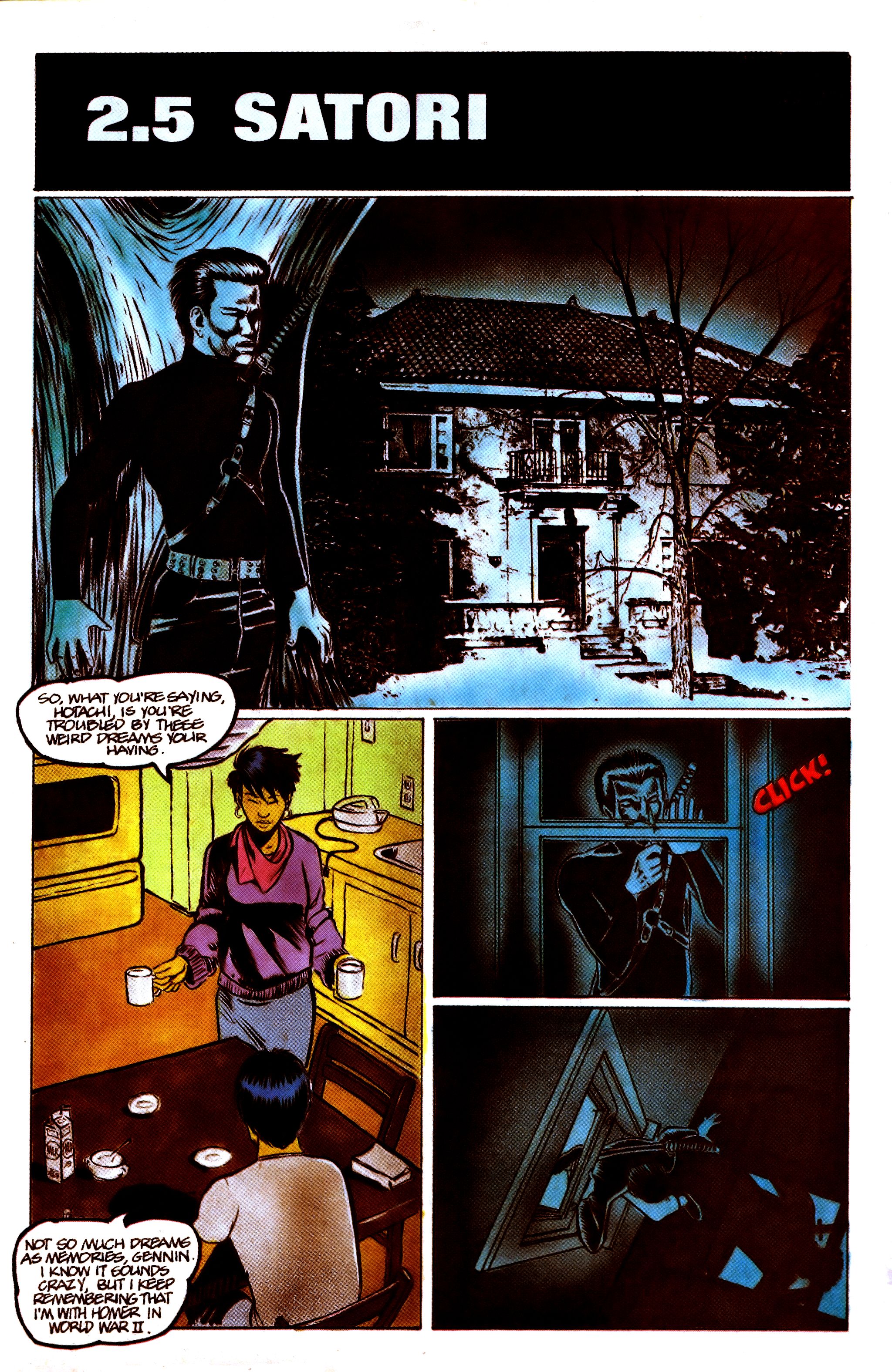 Read online Samurai (1987) comic -  Issue #3 - 3