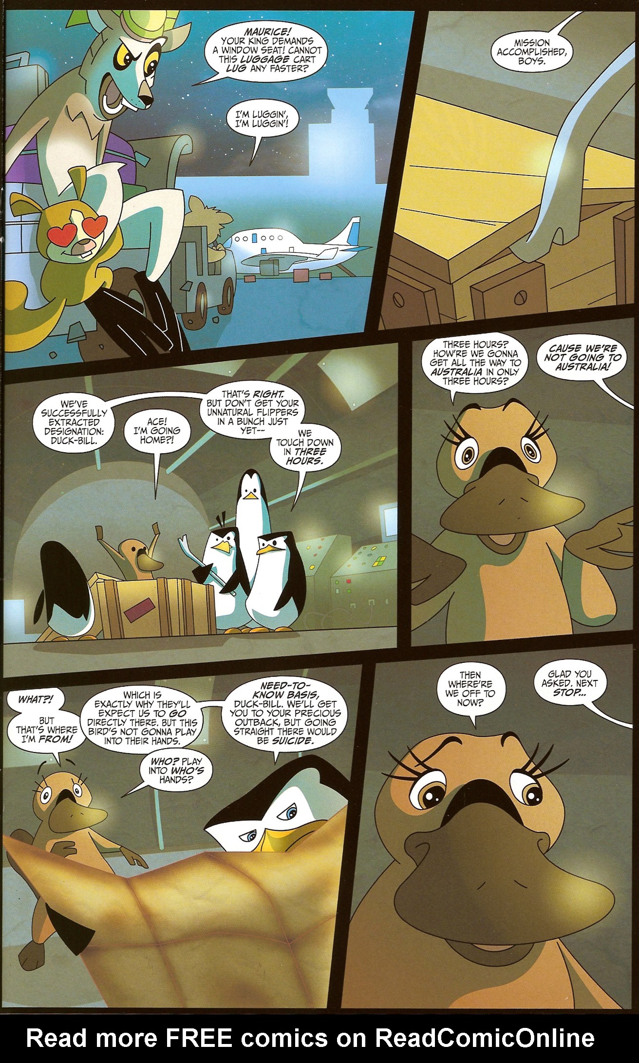Read online Penguins of Madagascar comic -  Issue #1 - 21