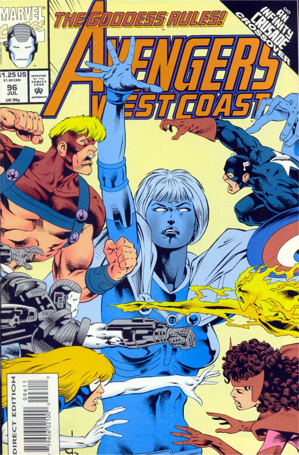 Avengers West Coast (1989) issue 96 - Page 1