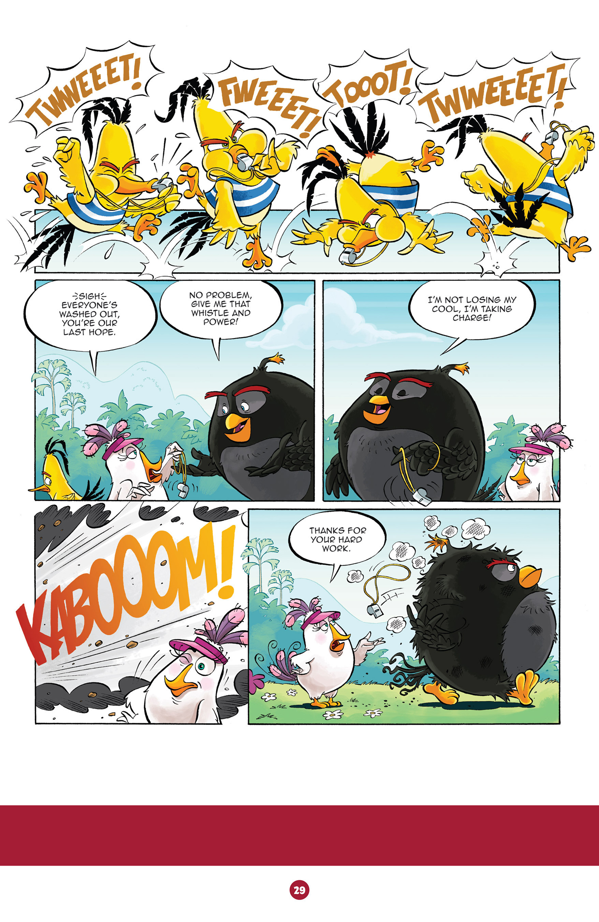 Read online Angry Birds: Big Movie Eggstravaganza comic -  Issue # Full - 31