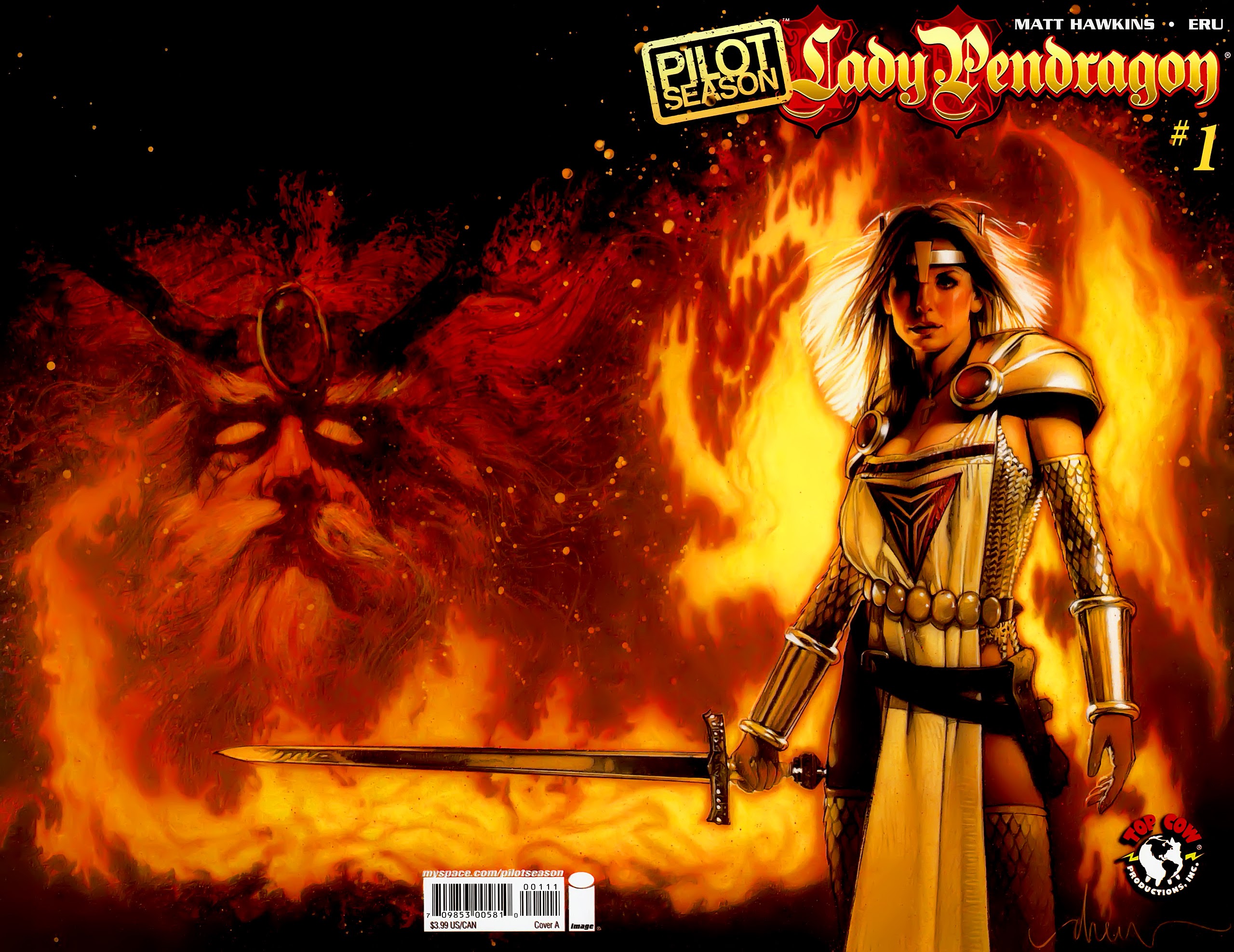 Read online Pilot Season 2008 comic -  Issue # Lady Pendragon - 1