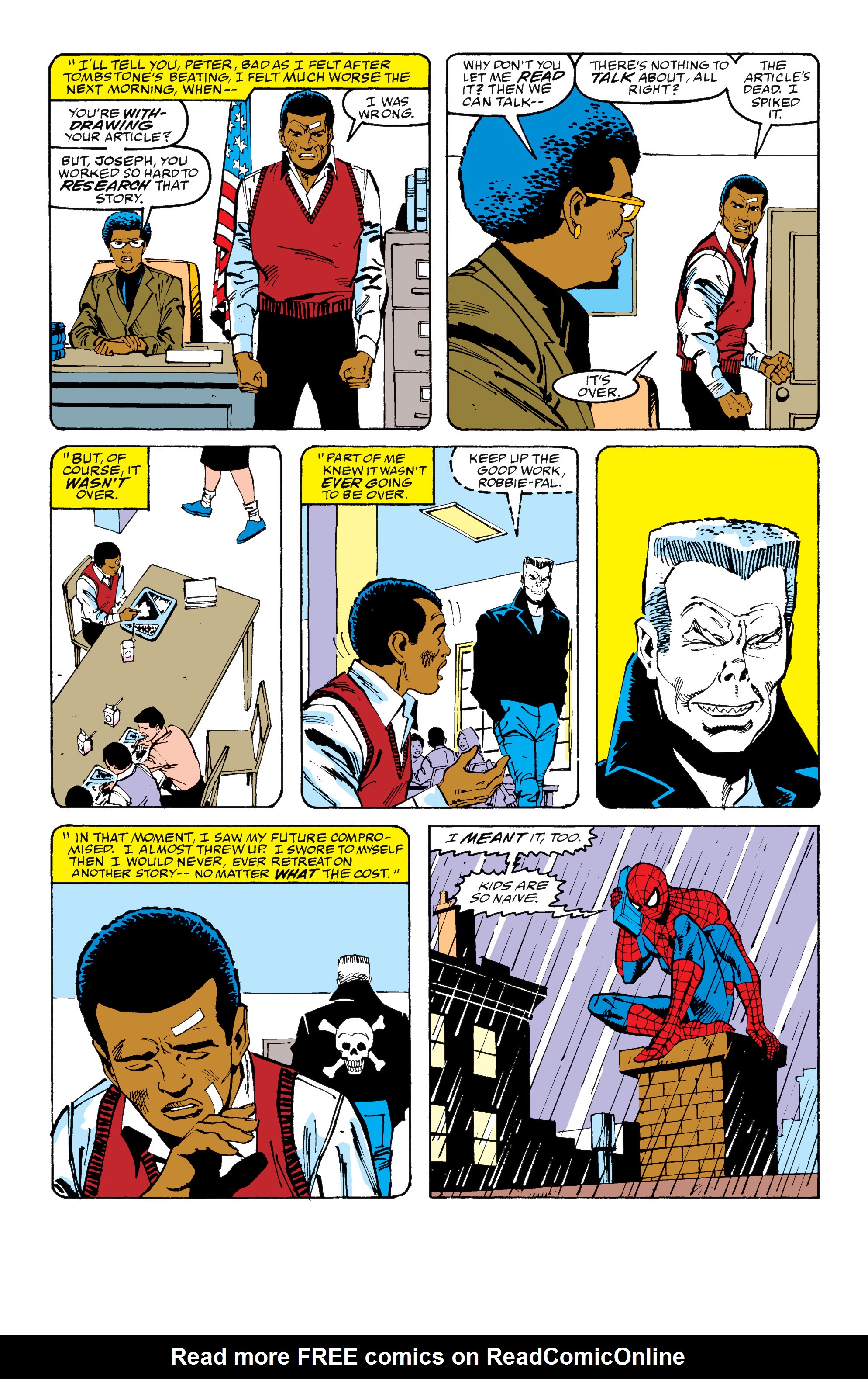 Read online The Spectacular Spider-Man (1976) comic -  Issue # _TPB Tombstone (Part 1) - 61