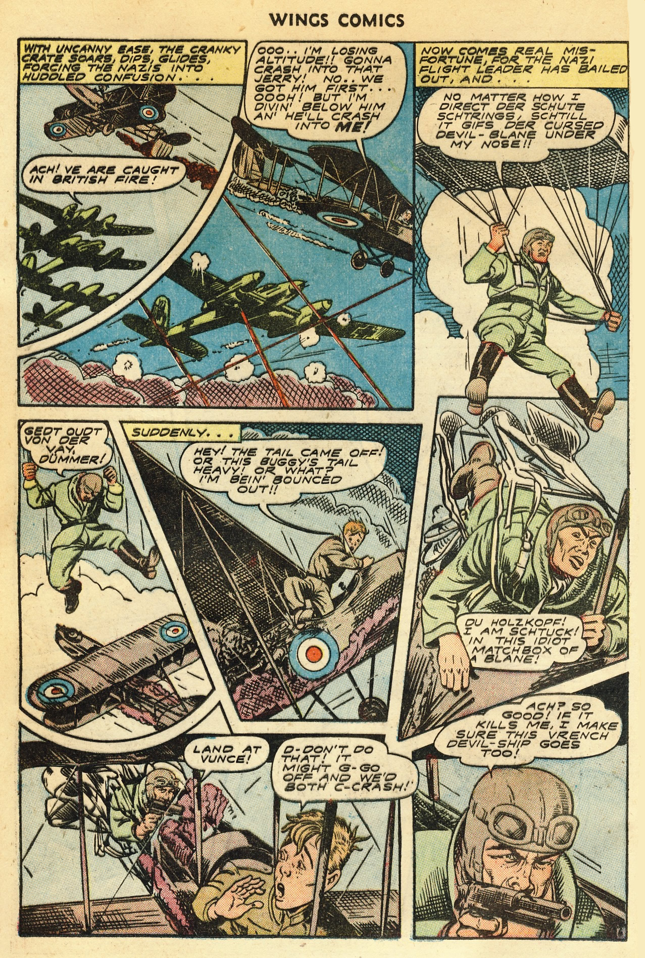 Read online Wings Comics comic -  Issue #44 - 18