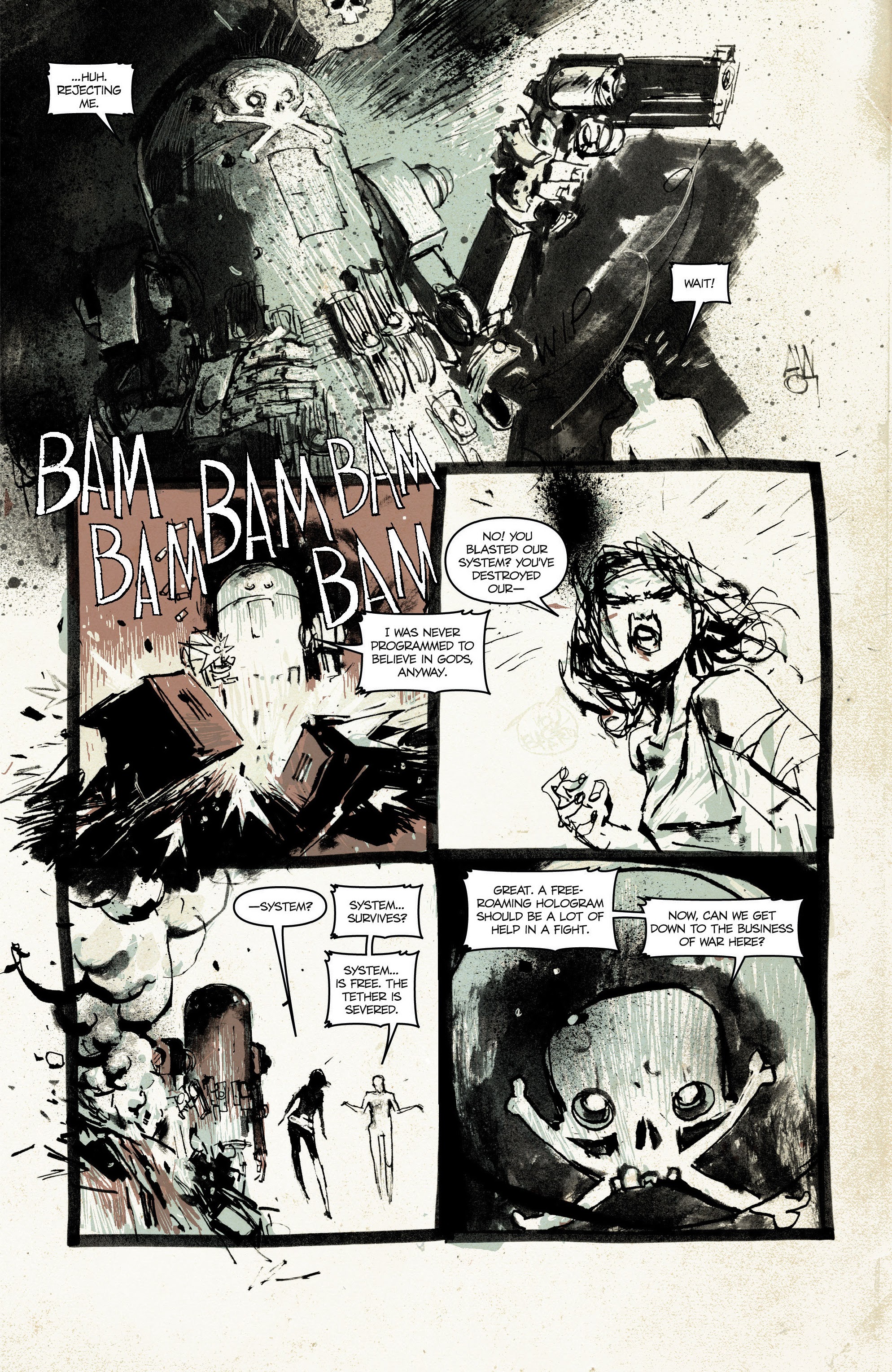 Read online ZVRC: Zombies Vs. Robots Classic comic -  Issue #3 - 19