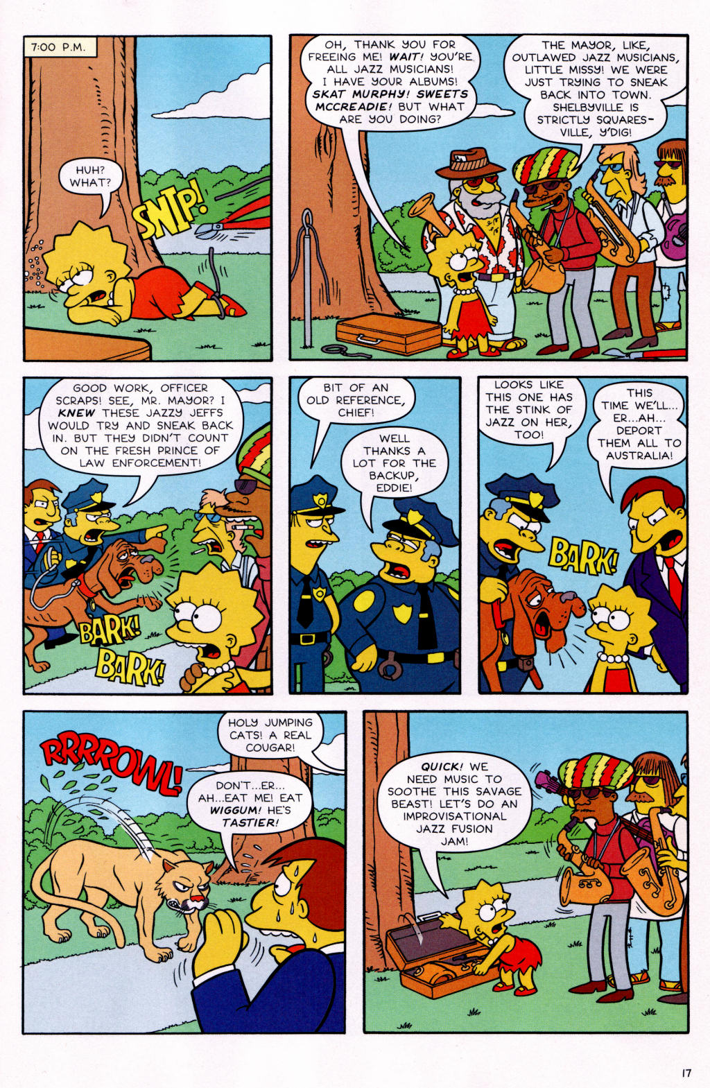 Read online Simpsons Comics comic -  Issue #128 - 15