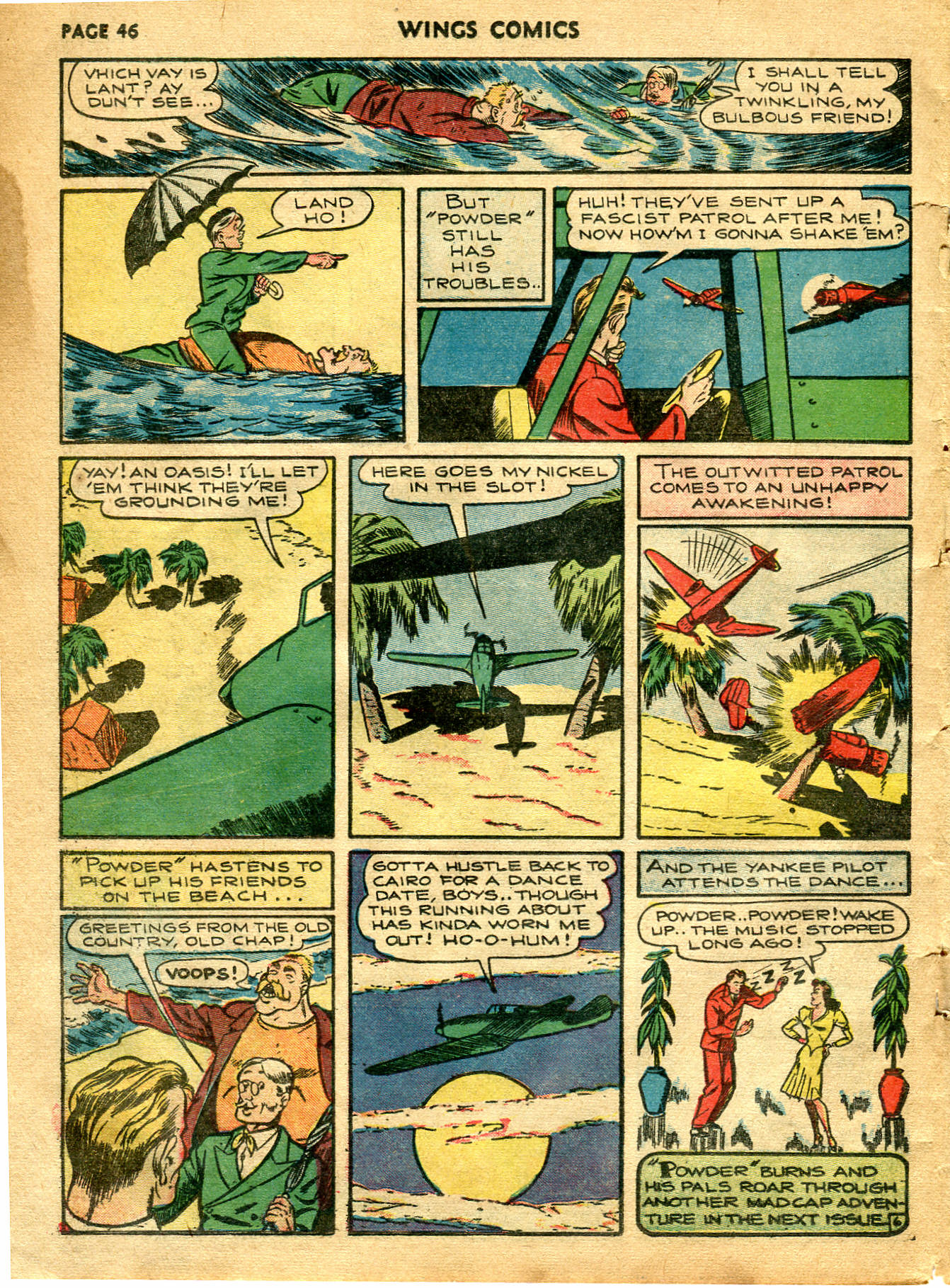 Read online Wings Comics comic -  Issue #5 - 48