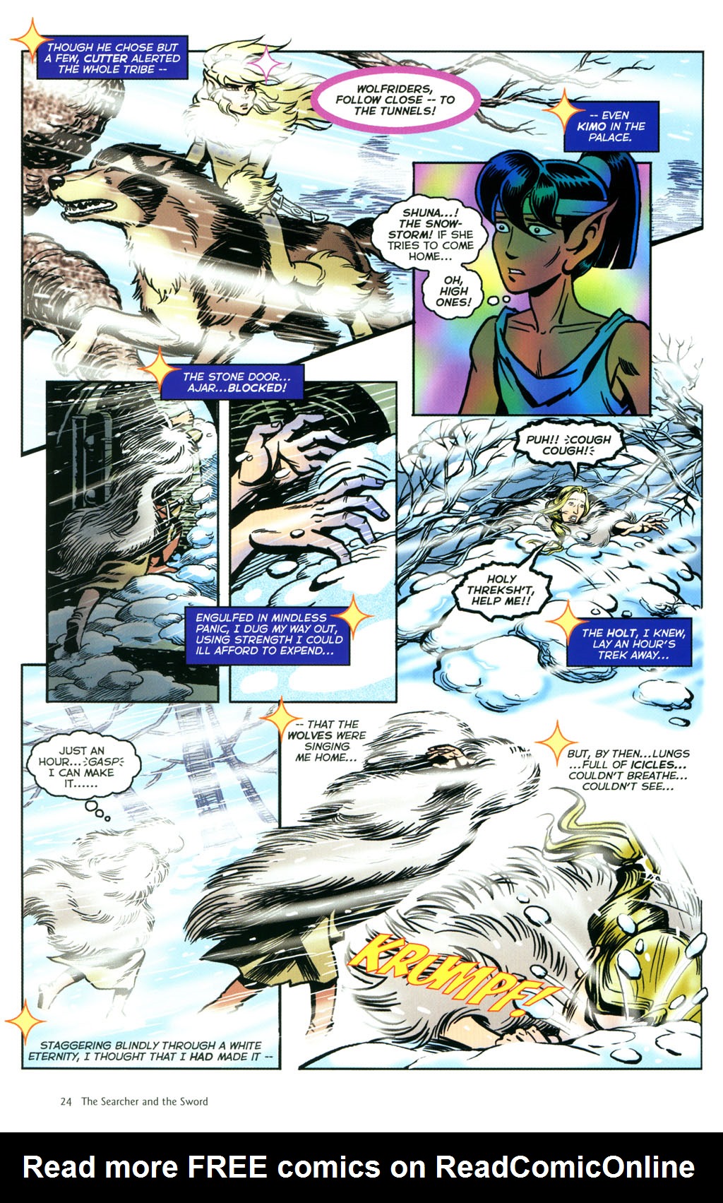 Read online Elfquest: The Searcher and the Sword comic -  Issue # TPB - 25