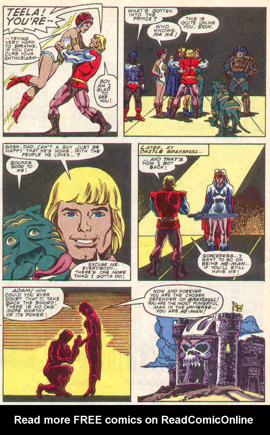 Read online Masters of the Universe (1986) comic -  Issue #13 - 23