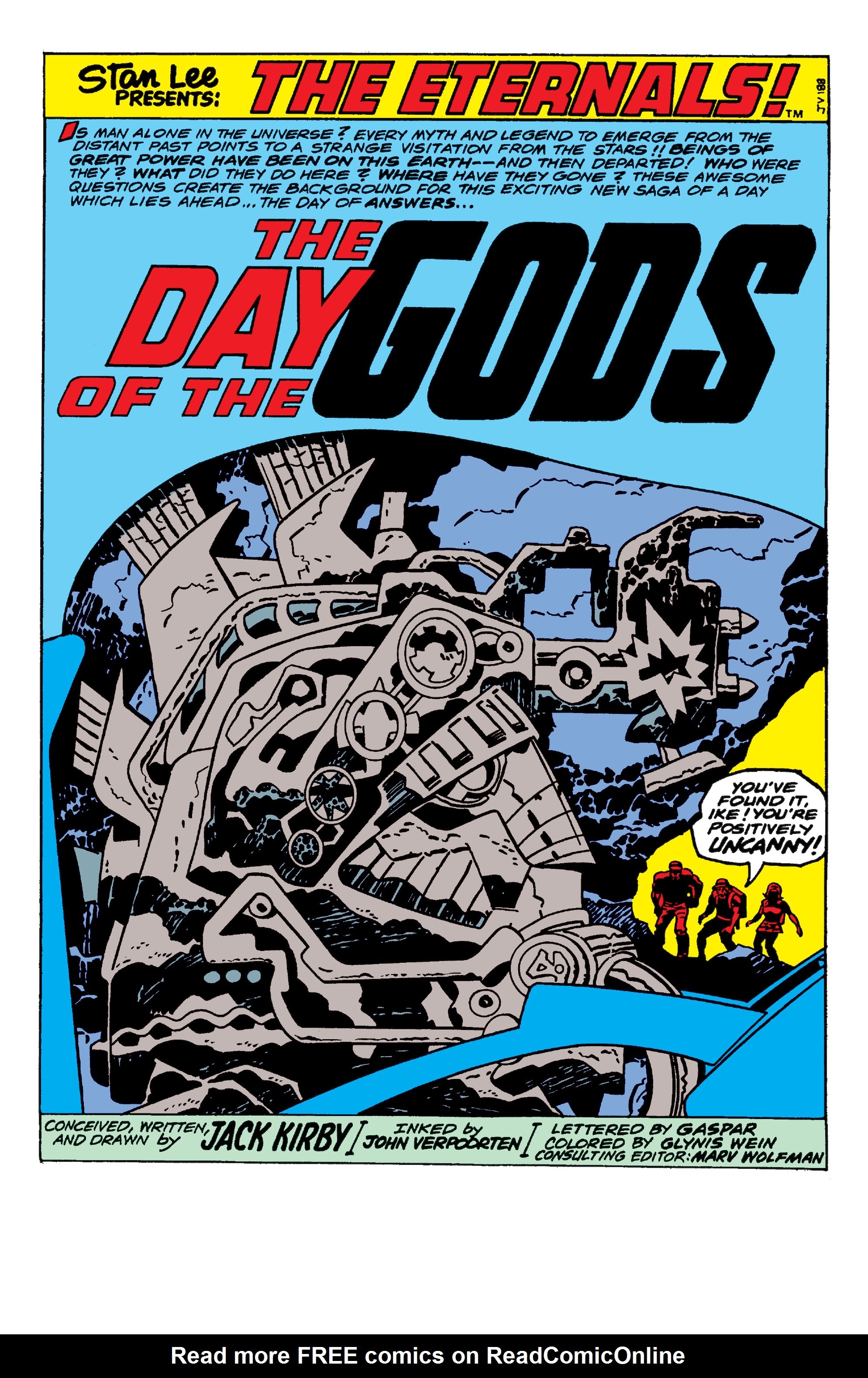 Read online The Eternals by Jack Kirby: The Complete Collection comic -  Issue # TPB (Part 1) - 5