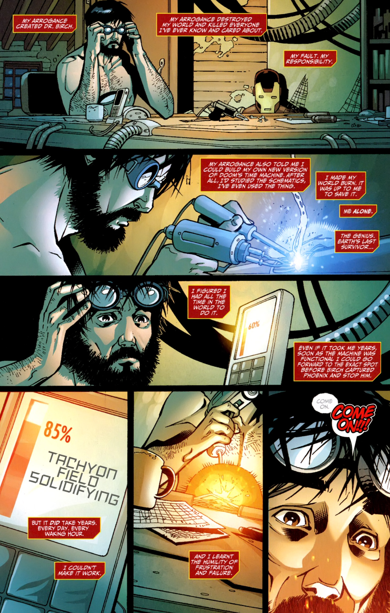 Read online Iron Age: Omega comic -  Issue # Full - 6