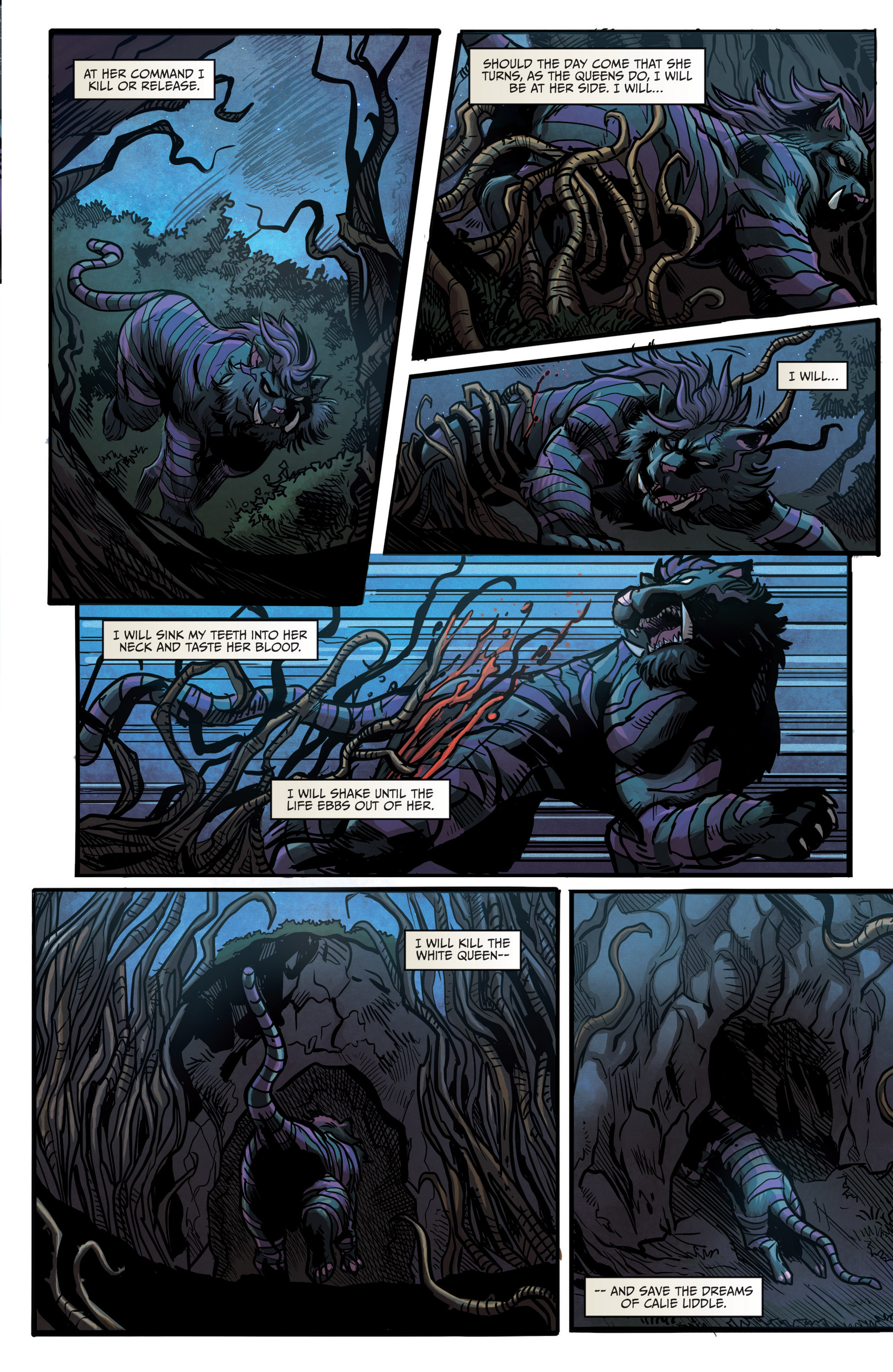 Read online Grimm Fairy Tales presents Wonderland comic -  Issue #32 - 17