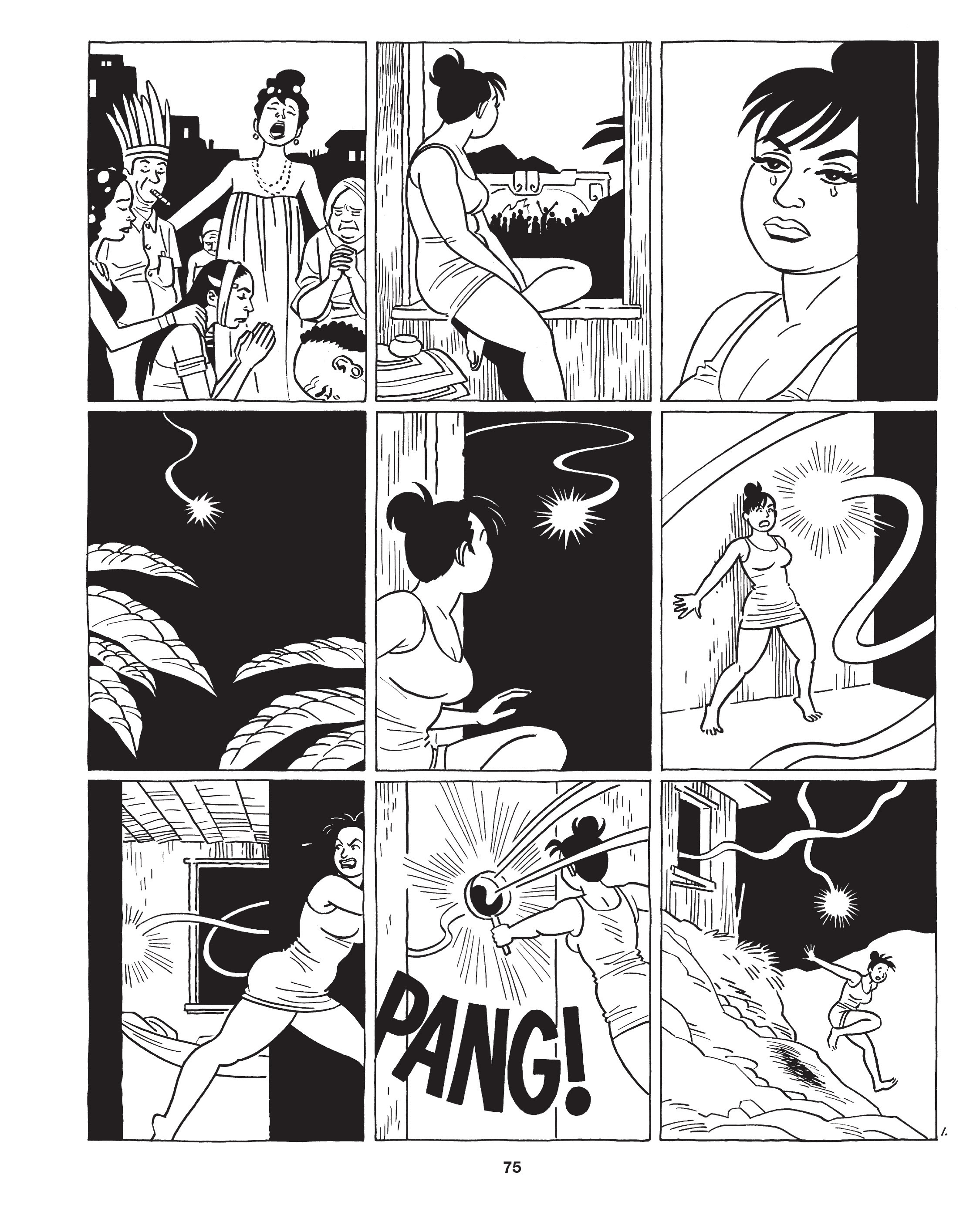 Read online Love and Rockets: New Stories comic -  Issue #8 - 78