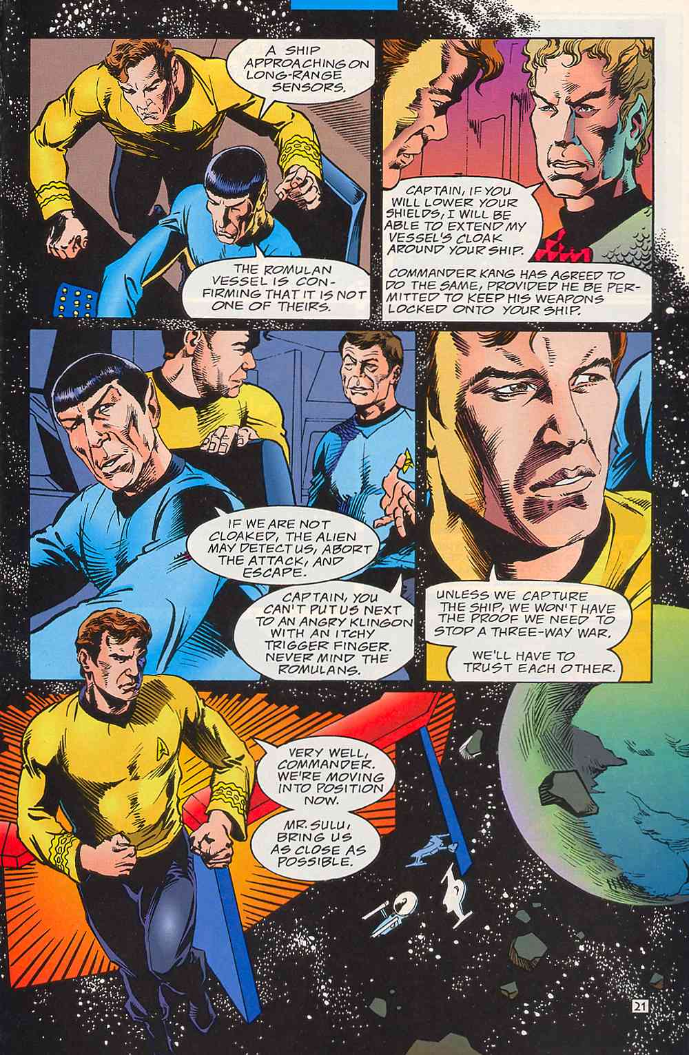 Read online Star Trek (1989) comic -  Issue #80 - 22