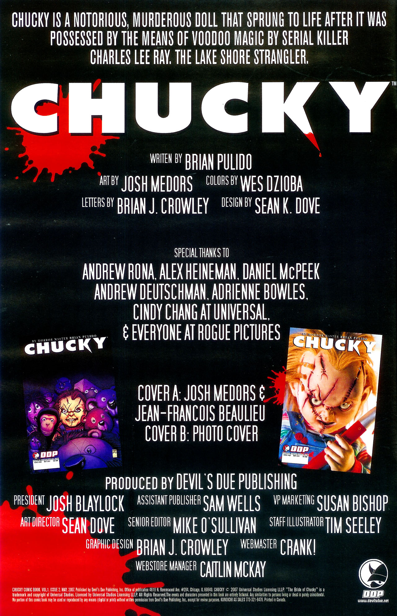 Read online Chucky comic -  Issue #2 - 3