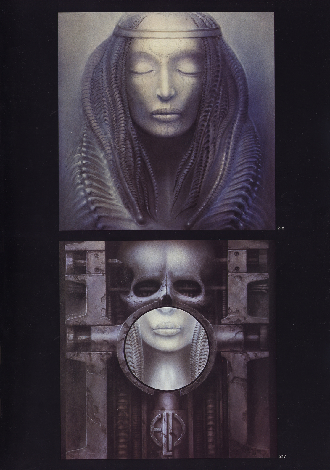 Read online H.R.Giger's Necronomicon comic -  Issue # TPB - 37