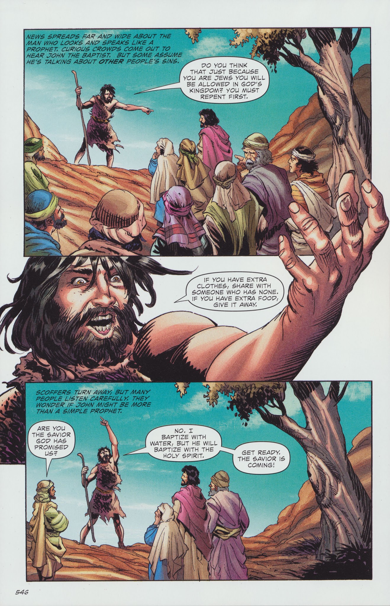 Read online The Action Bible comic -  Issue # TPB 2 - 169