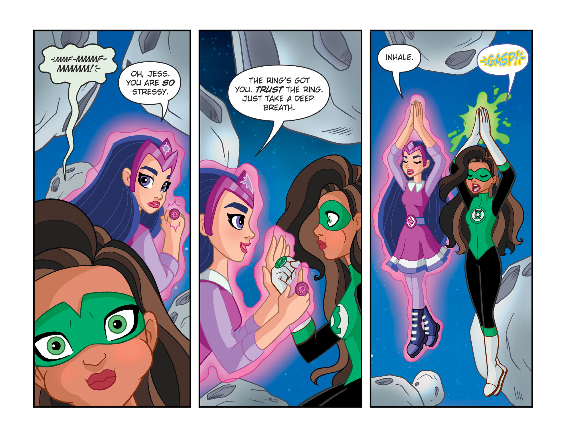 Read online DC Super Hero Girls: Spaced Out comic -  Issue #4 - 12
