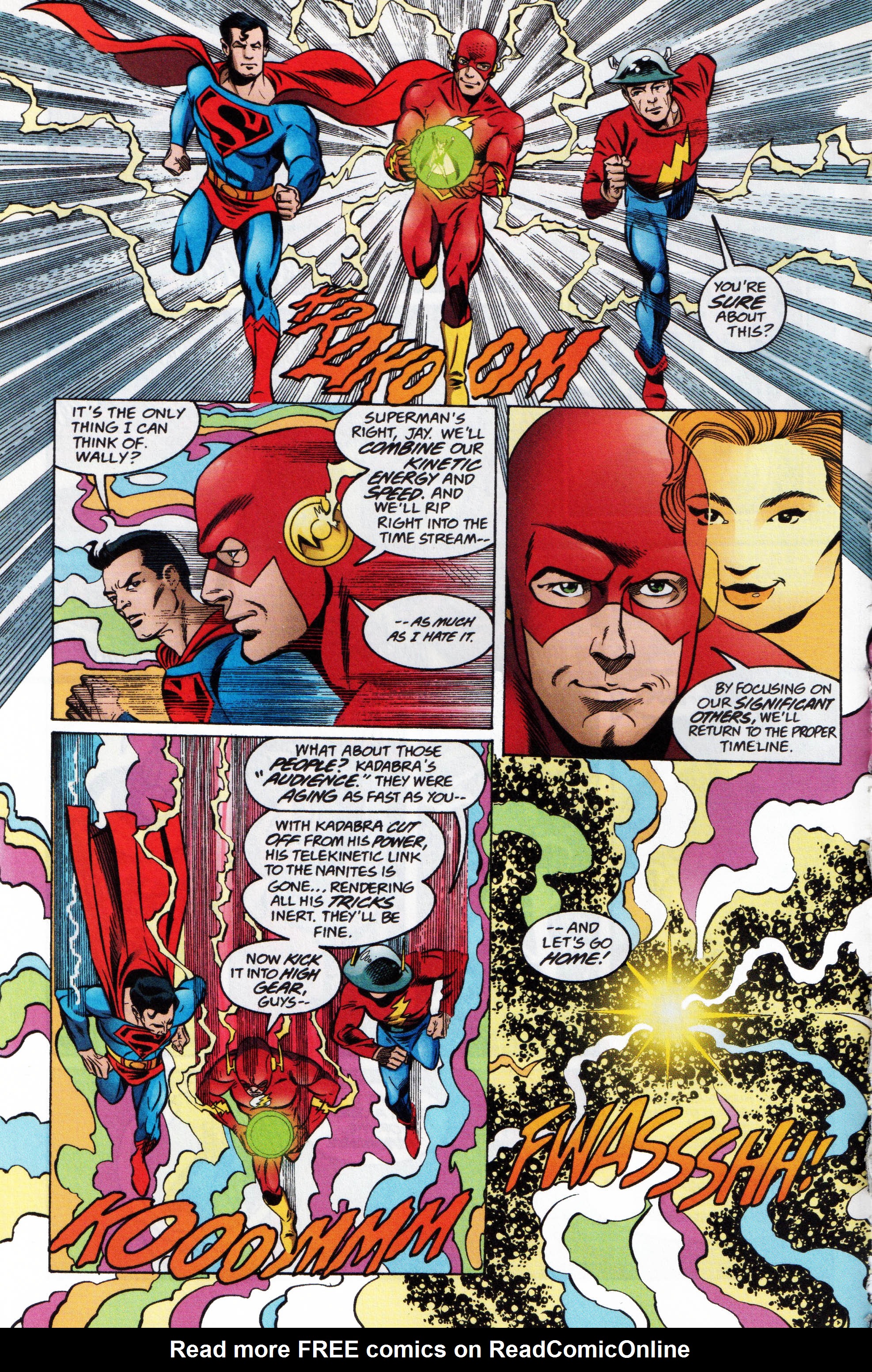 Read online Superman vs. Flash comic -  Issue # TPB - 205