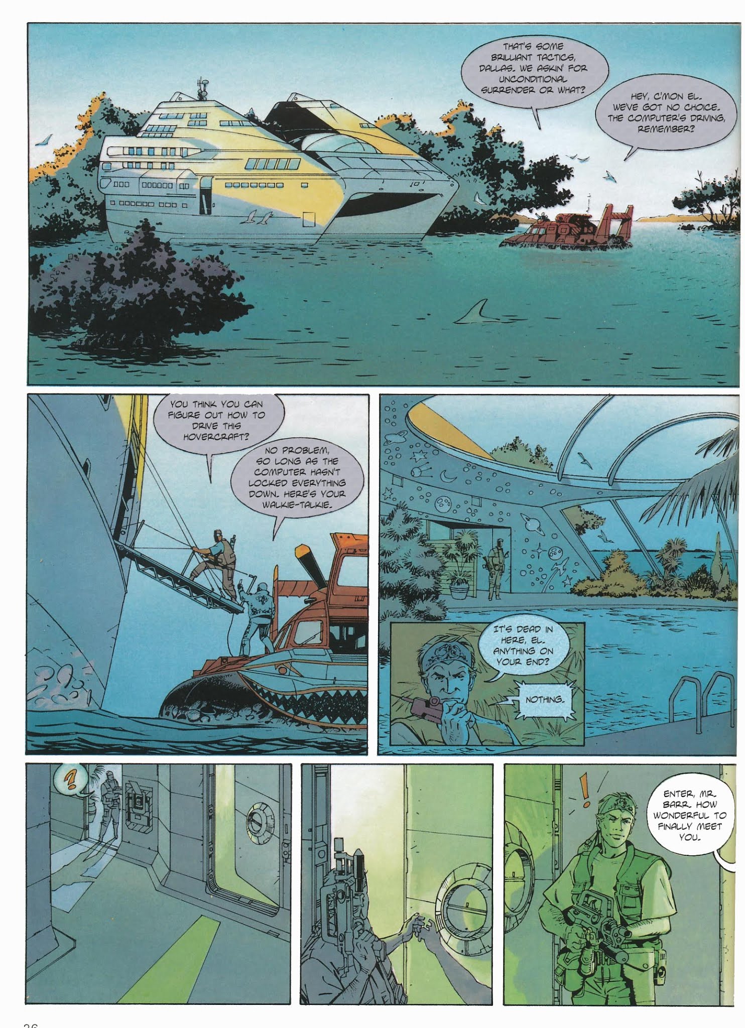 Read online Dallas Barr comic -  Issue #1 - 26