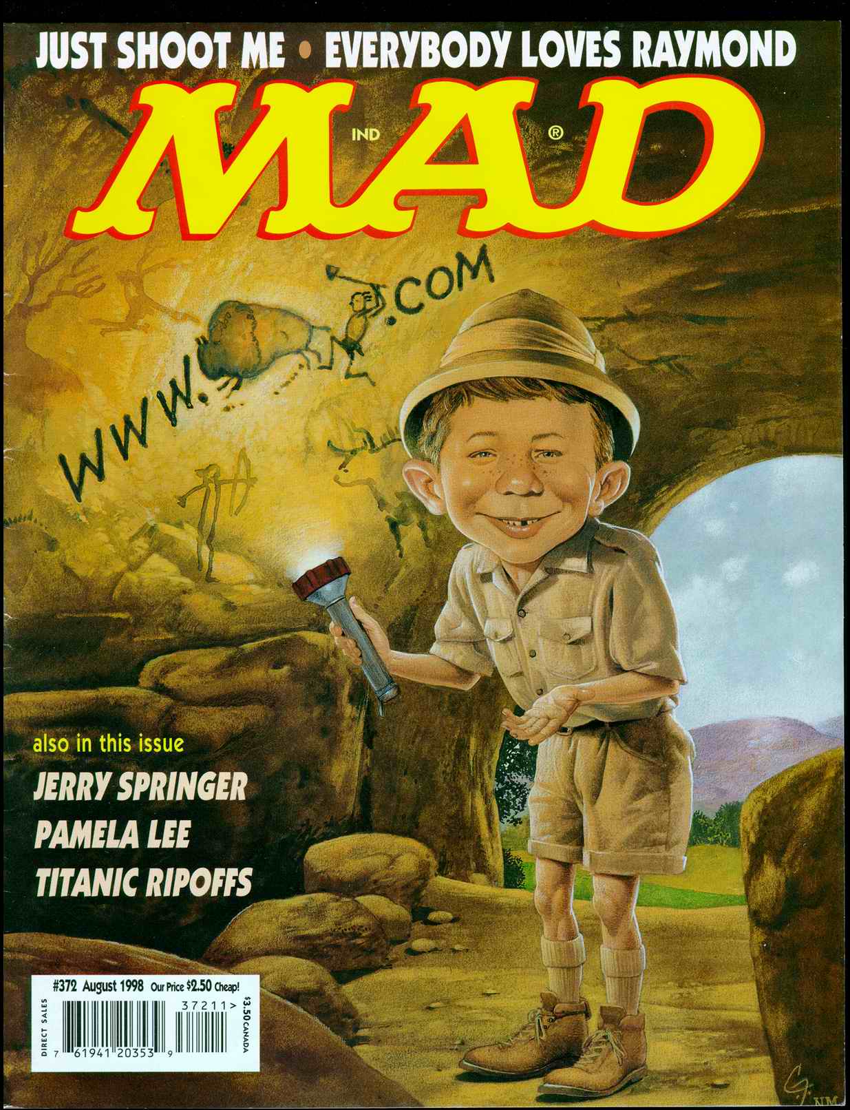 Read online MAD comic -  Issue #372 - 1