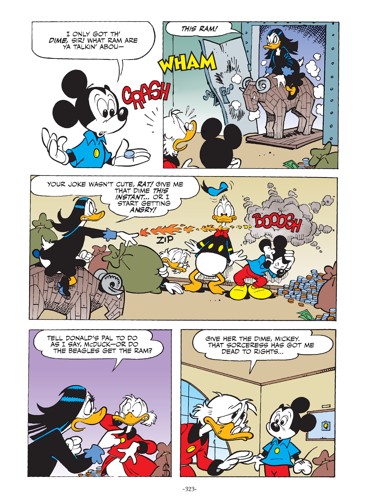 Read online Mickey and Donald: The Search For the Zodiac Stone comic -  Issue # TPB - 322