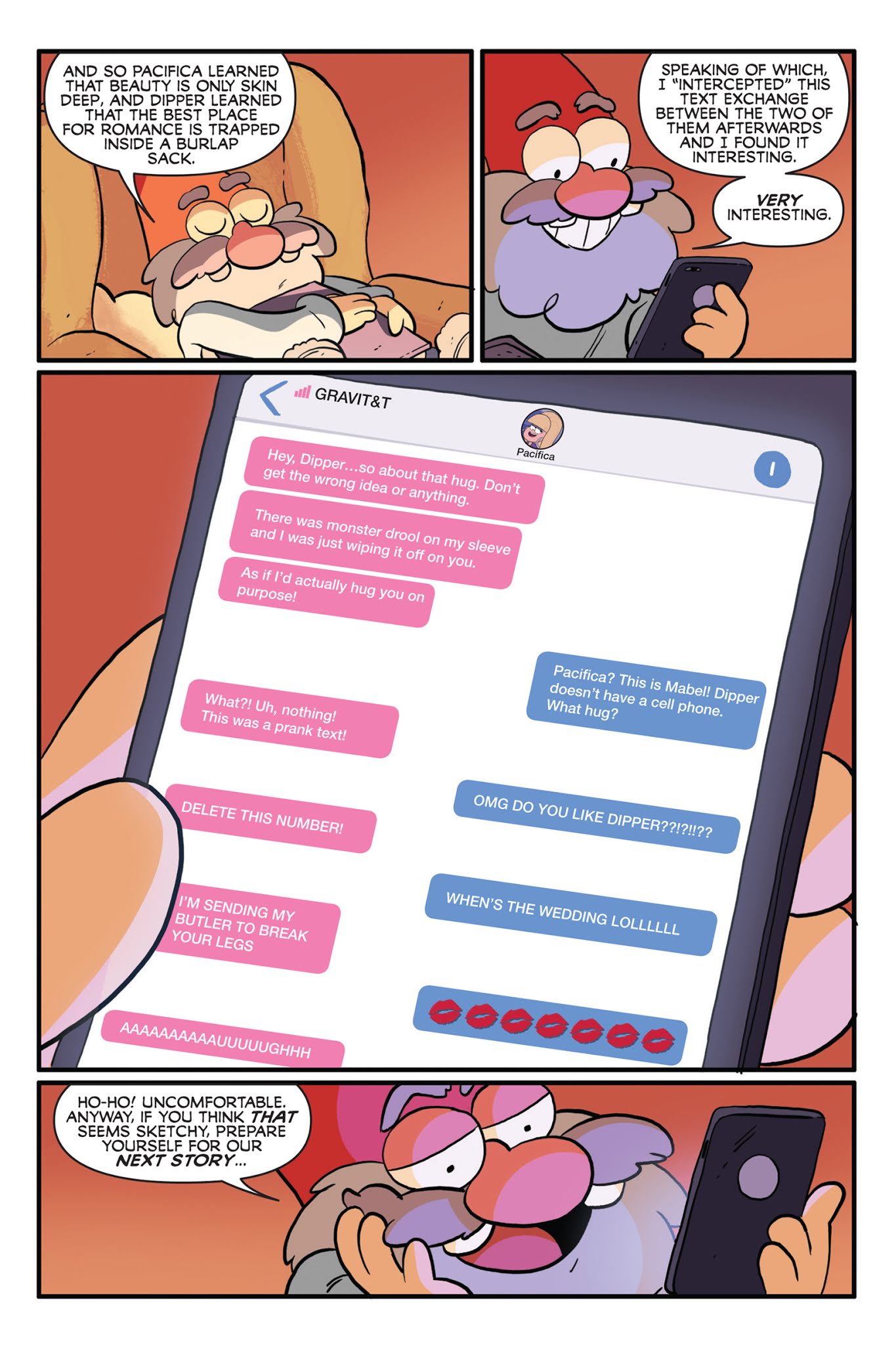 Read online Gravity Falls: Lost Legends comic -  Issue # TPB - 42