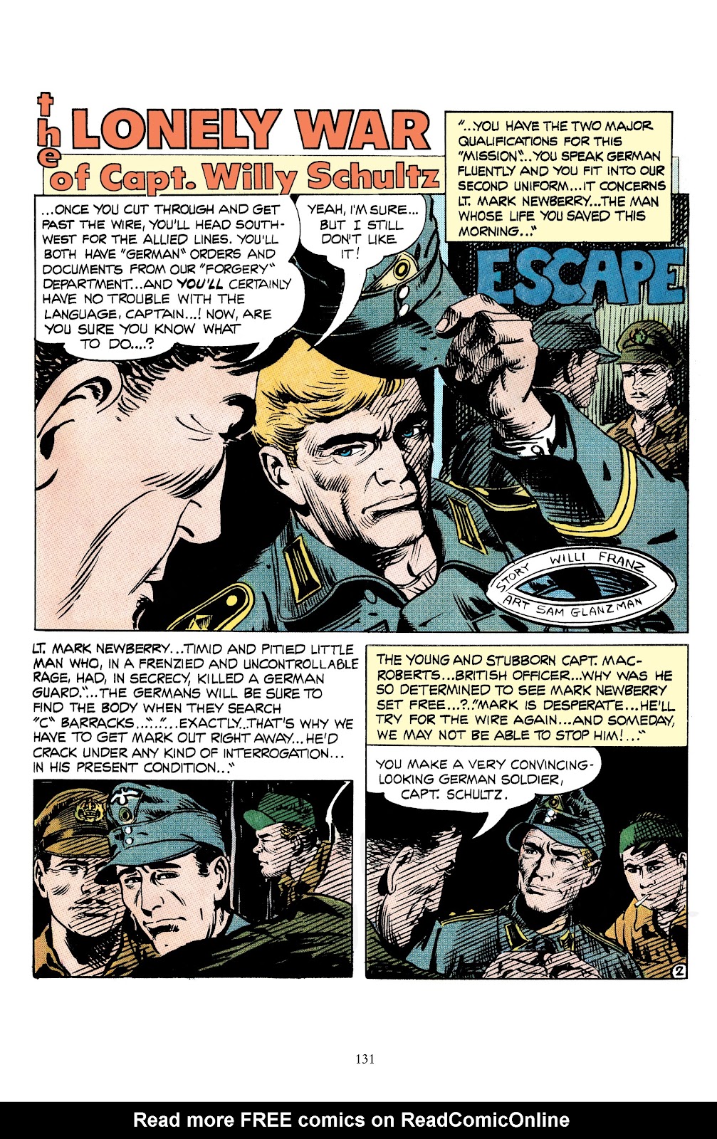 The Lonely War of Capt. Willy Schultz issue TPB (Part 2) - Page 33