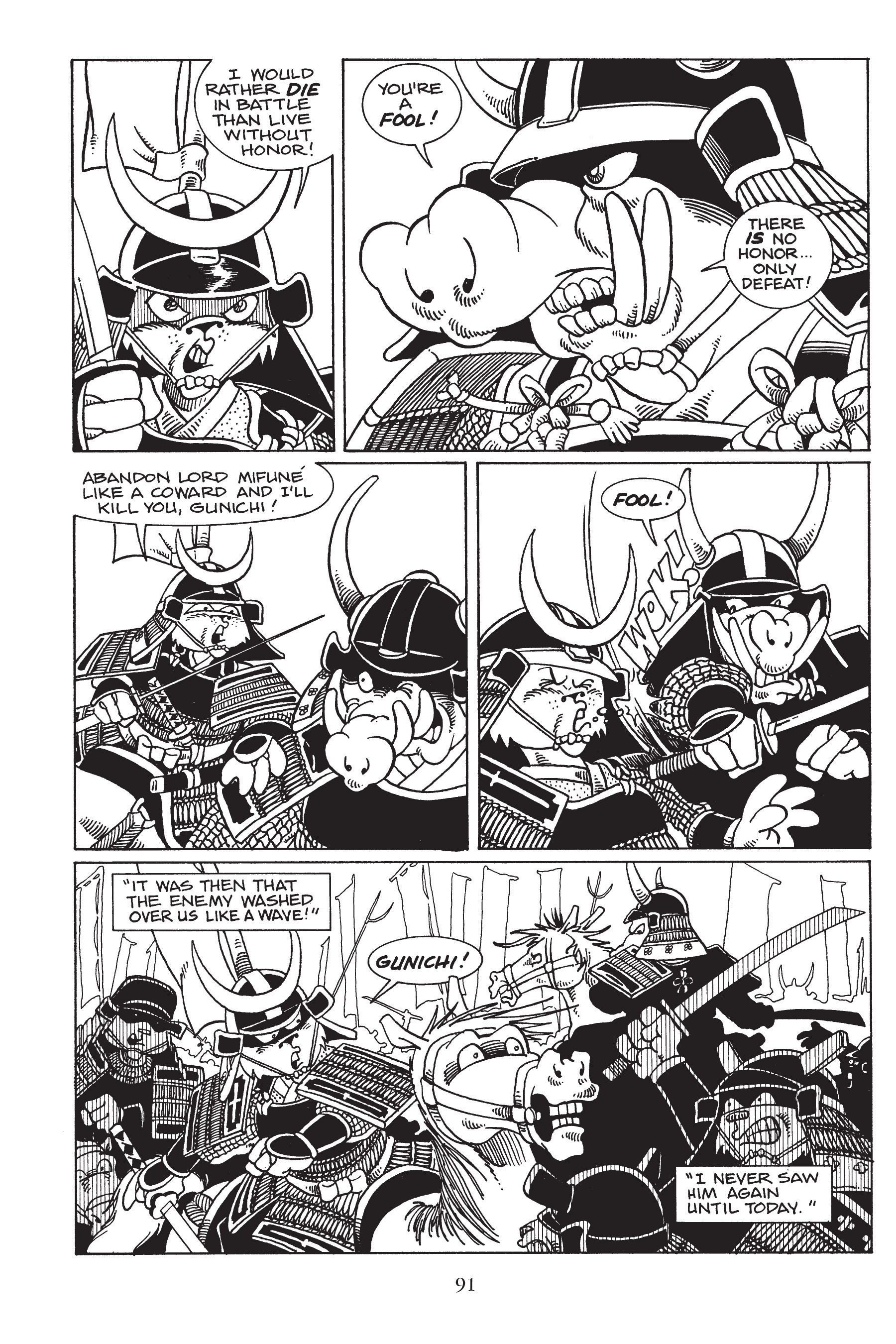 Read online Usagi Yojimbo (1987) comic -  Issue # _TPB 2 - 93