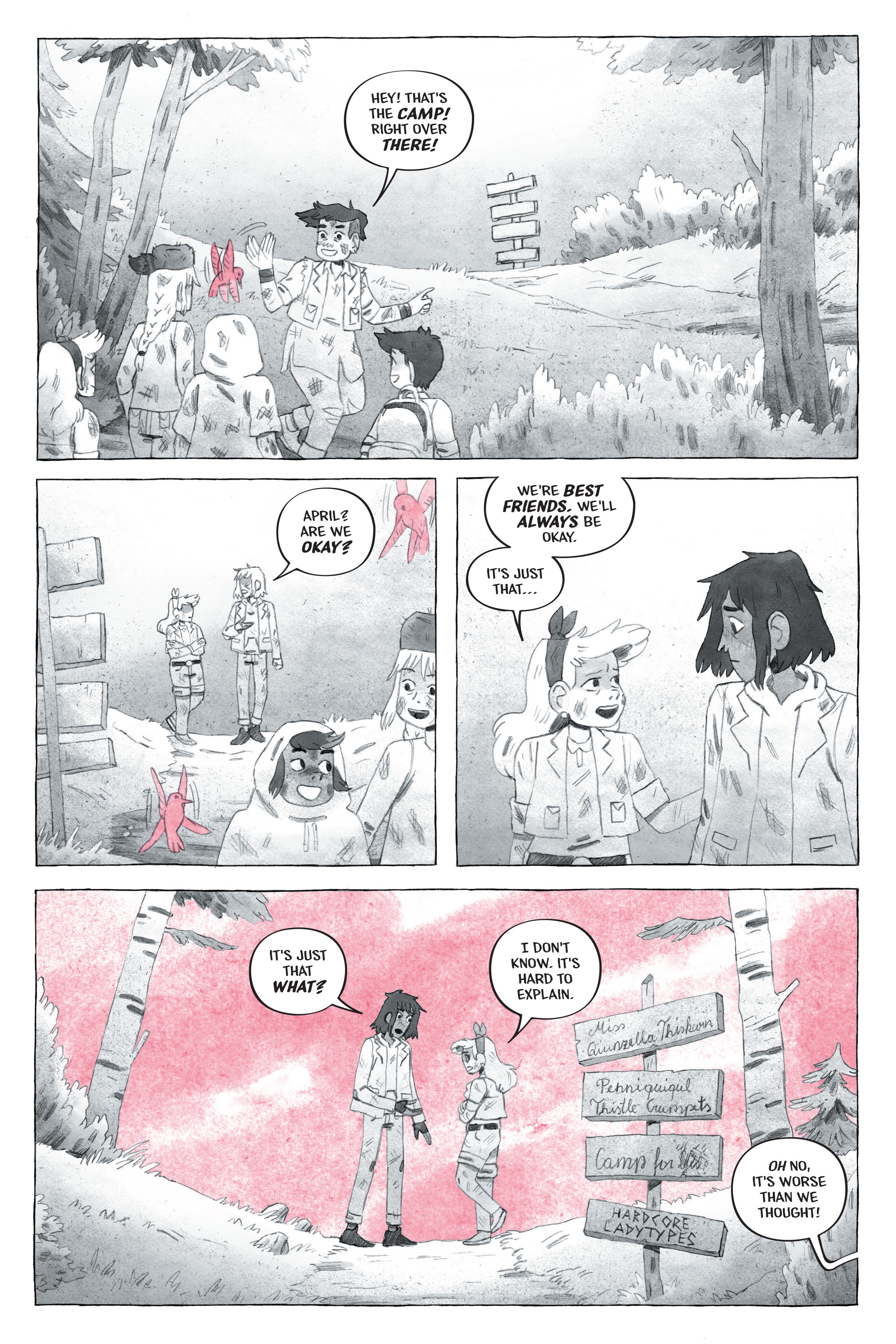 Read online Lumberjanes: The Shape of Friendship comic -  Issue # TPB - 82