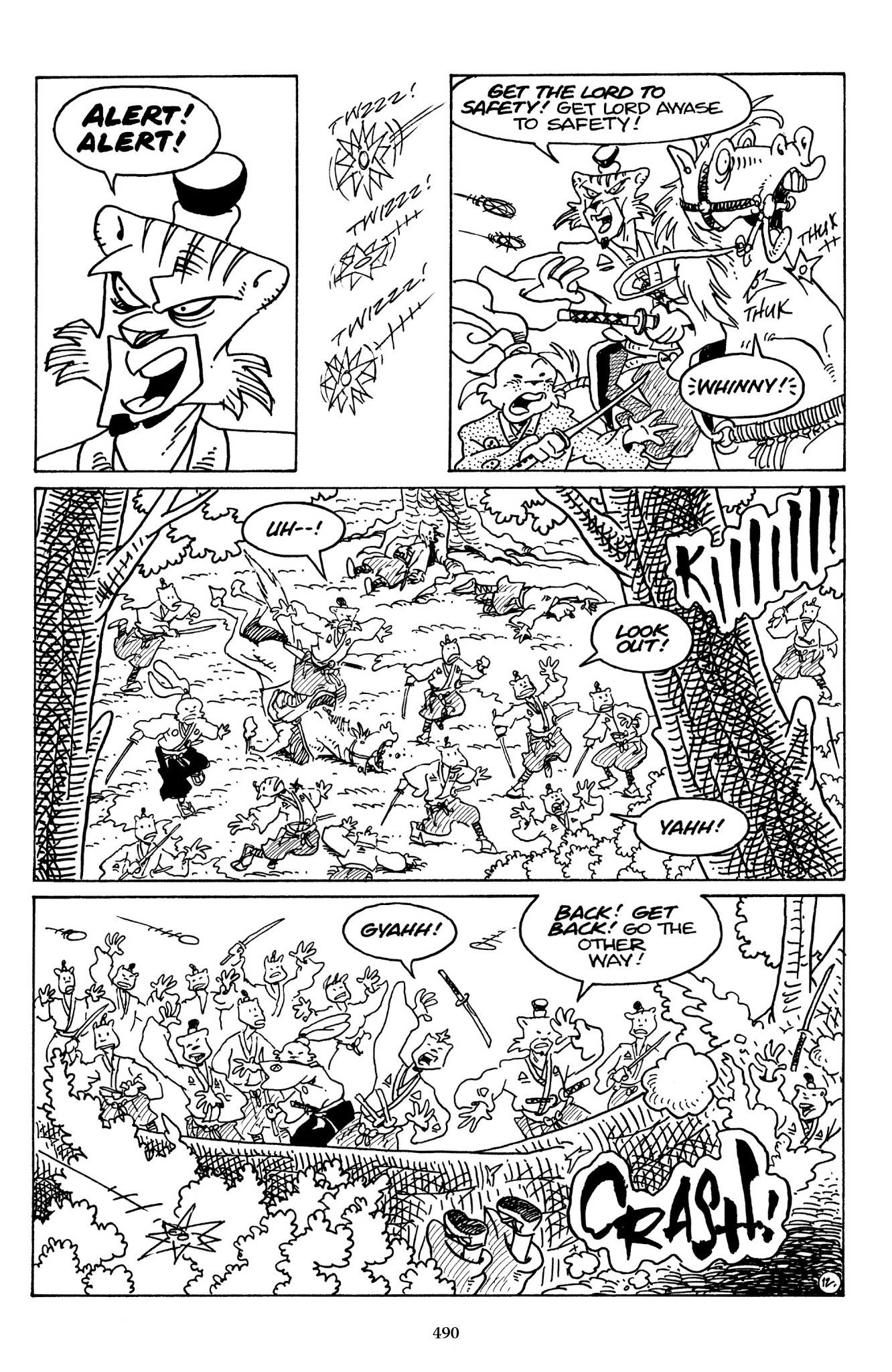 Read online The Usagi Yojimbo Saga comic -  Issue # TPB 6 - 487