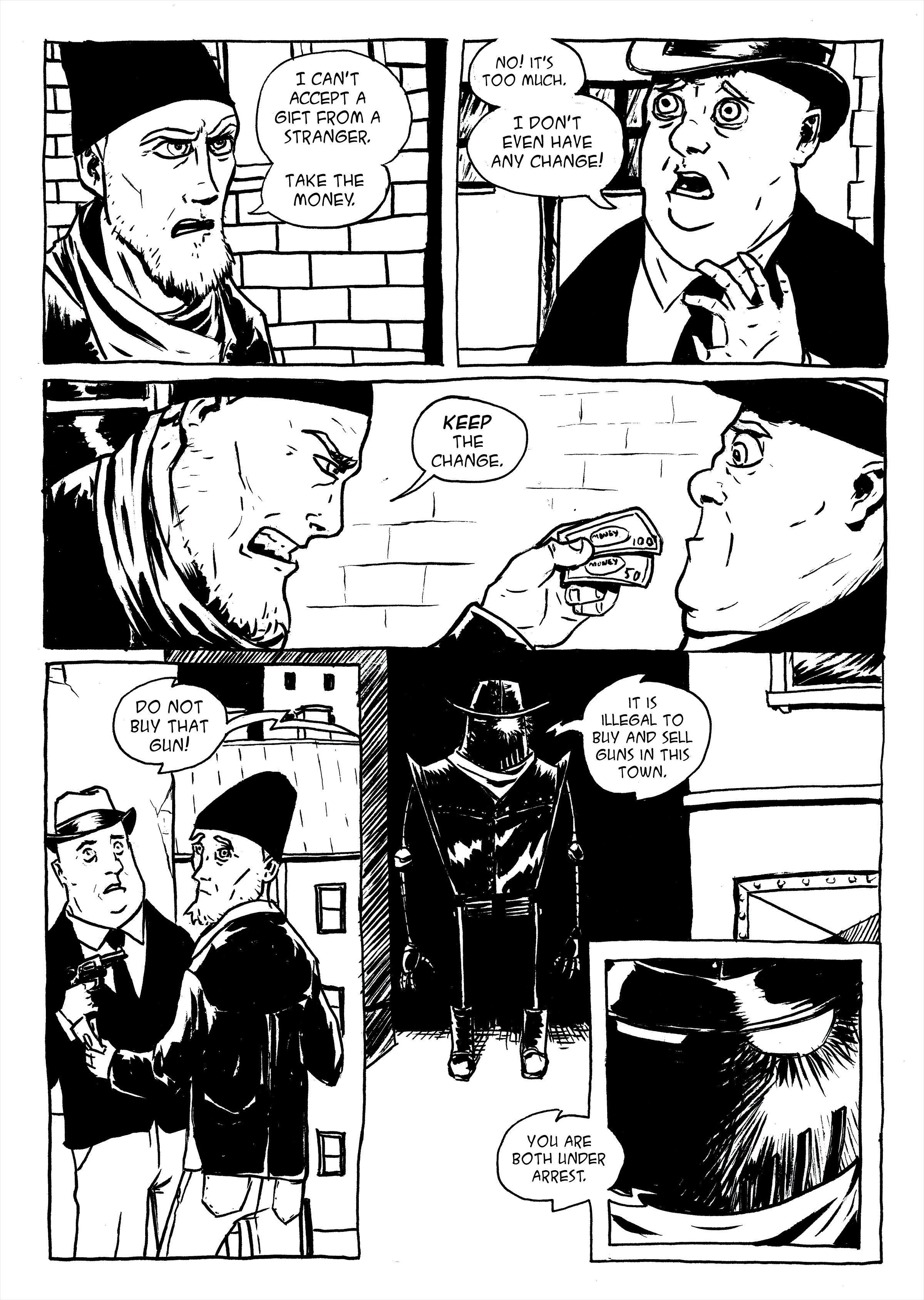 Read online Flying-Dog Man comic -  Issue #1 - 4