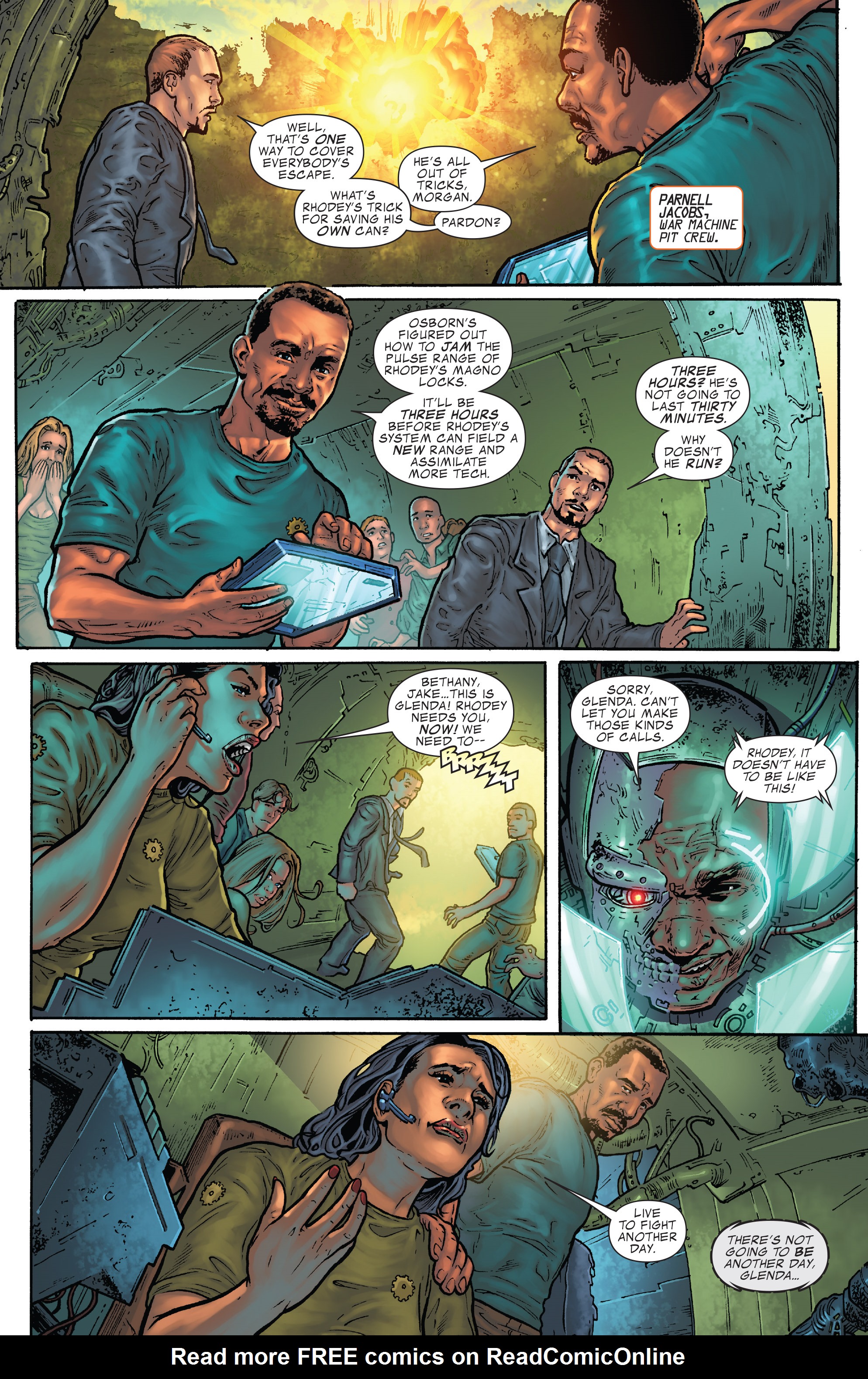 Read online War Machine (2009) comic -  Issue #10 - 11