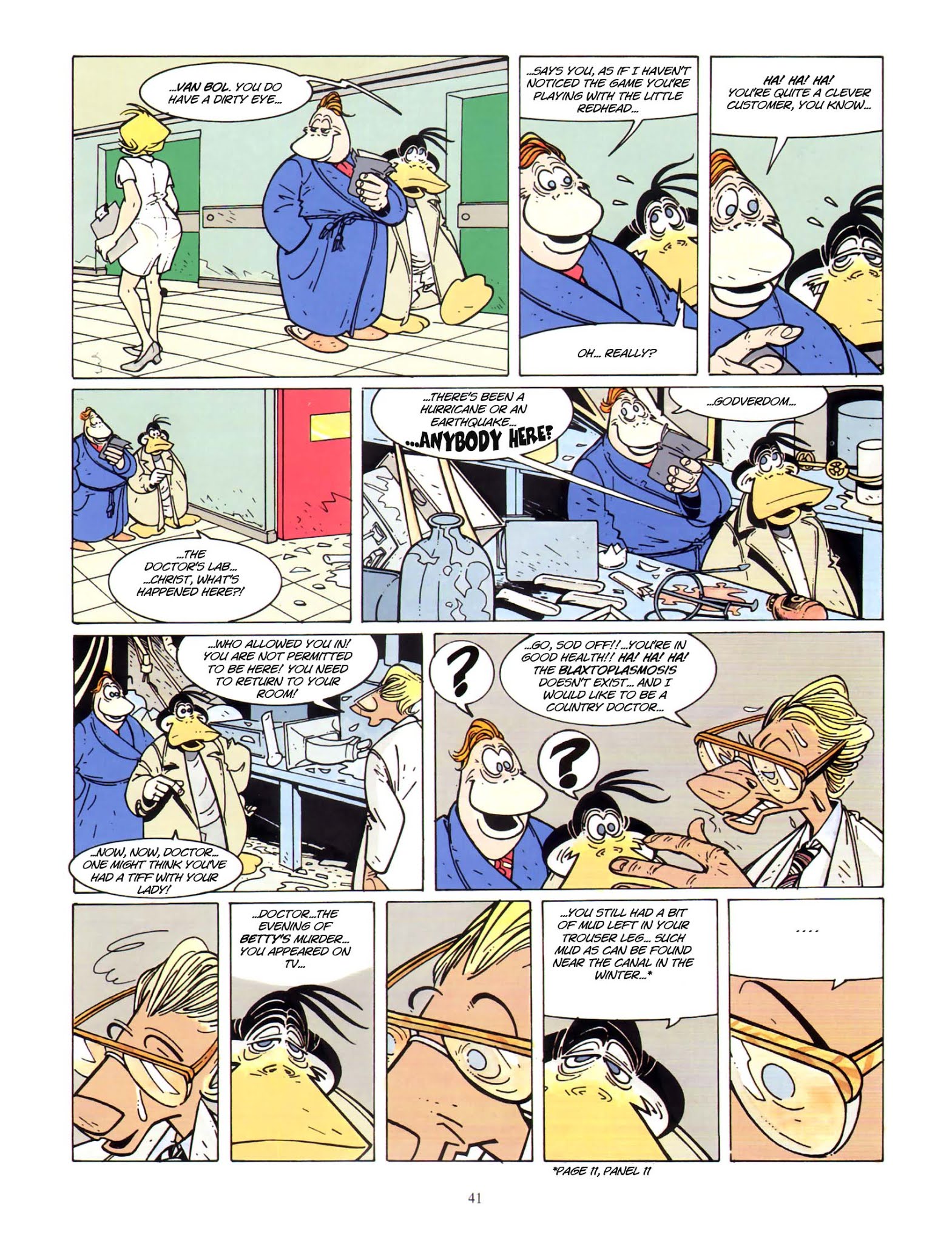 Read online Une enquête de l'inspecteur Canardo comic -  Issue #8 - 42