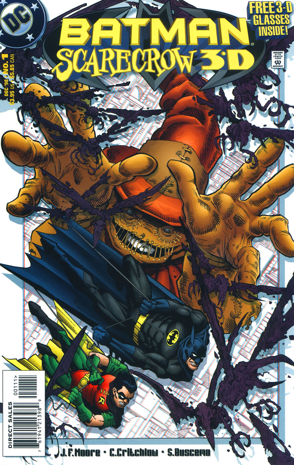 Read online Batman/Scarecrow 3-D comic -  Issue # Full - 1