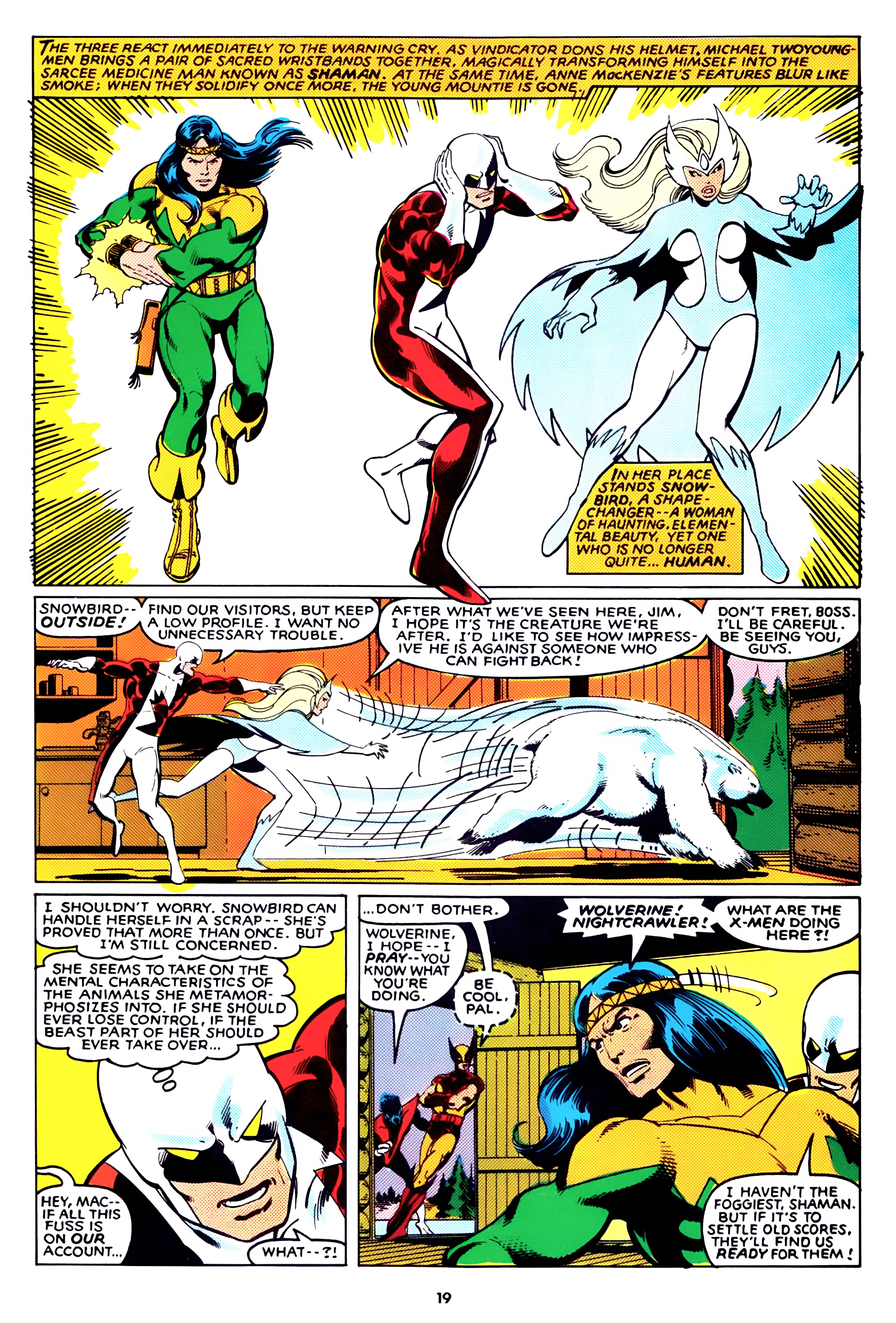 Read online X-Men Annual UK comic -  Issue #1992 - 17