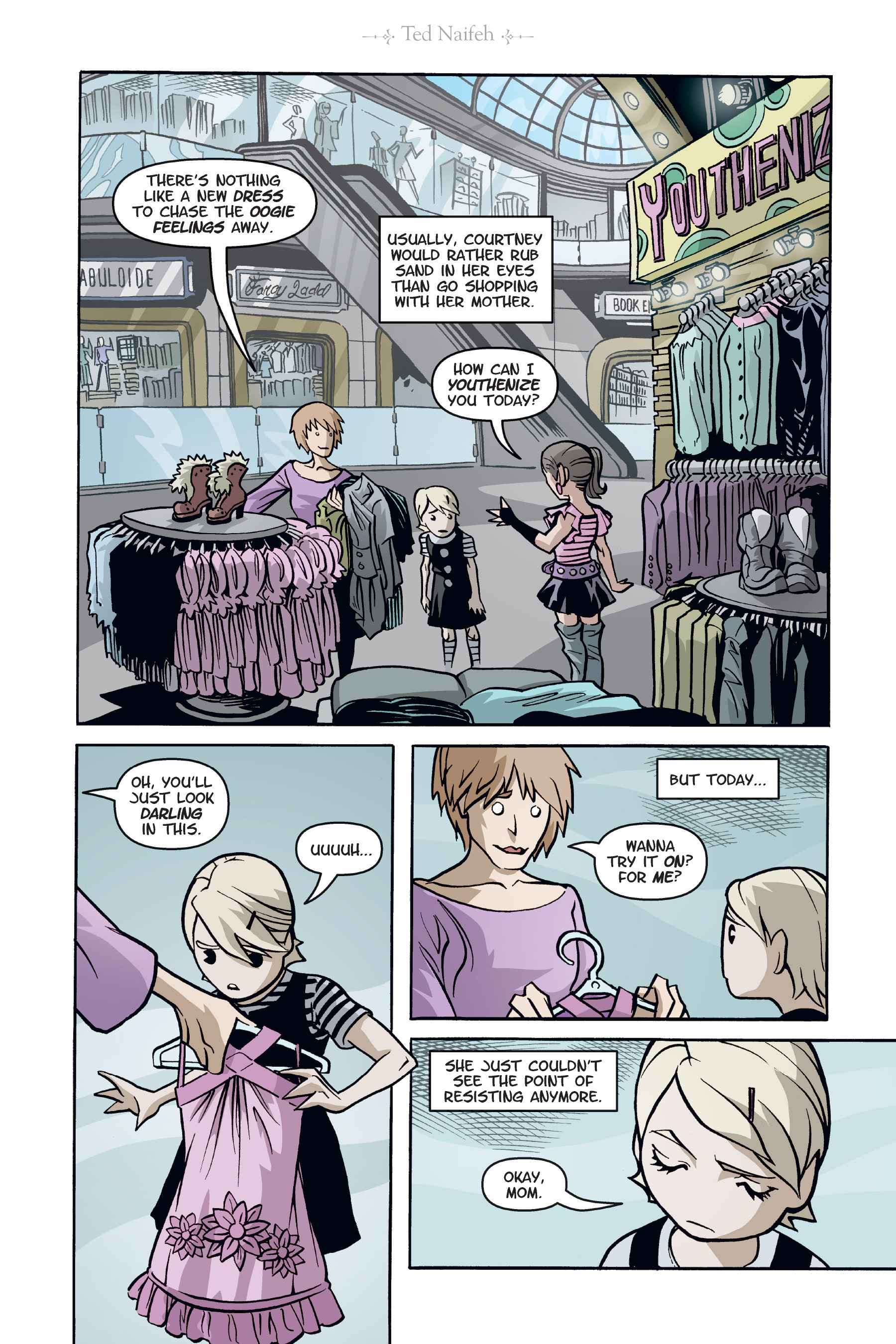 Read online Courtney Crumrin comic -  Issue # _TPB 6 - 112