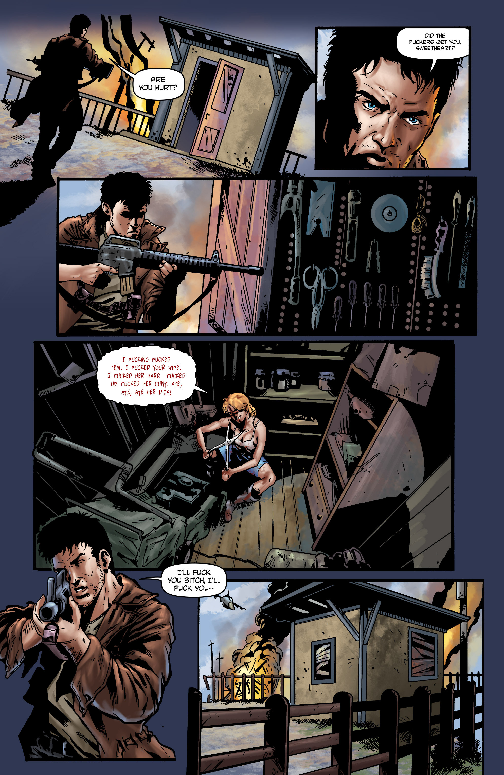 Read online Crossed: Badlands comic -  Issue #69 - 14