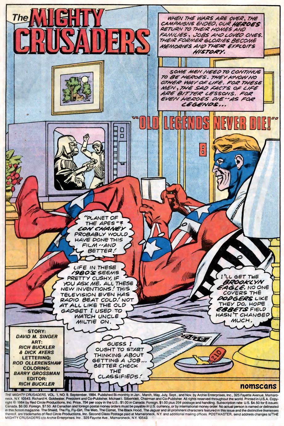 Read online The All New Adventures of the Mighty Crusaders comic -  Issue #9 - 2