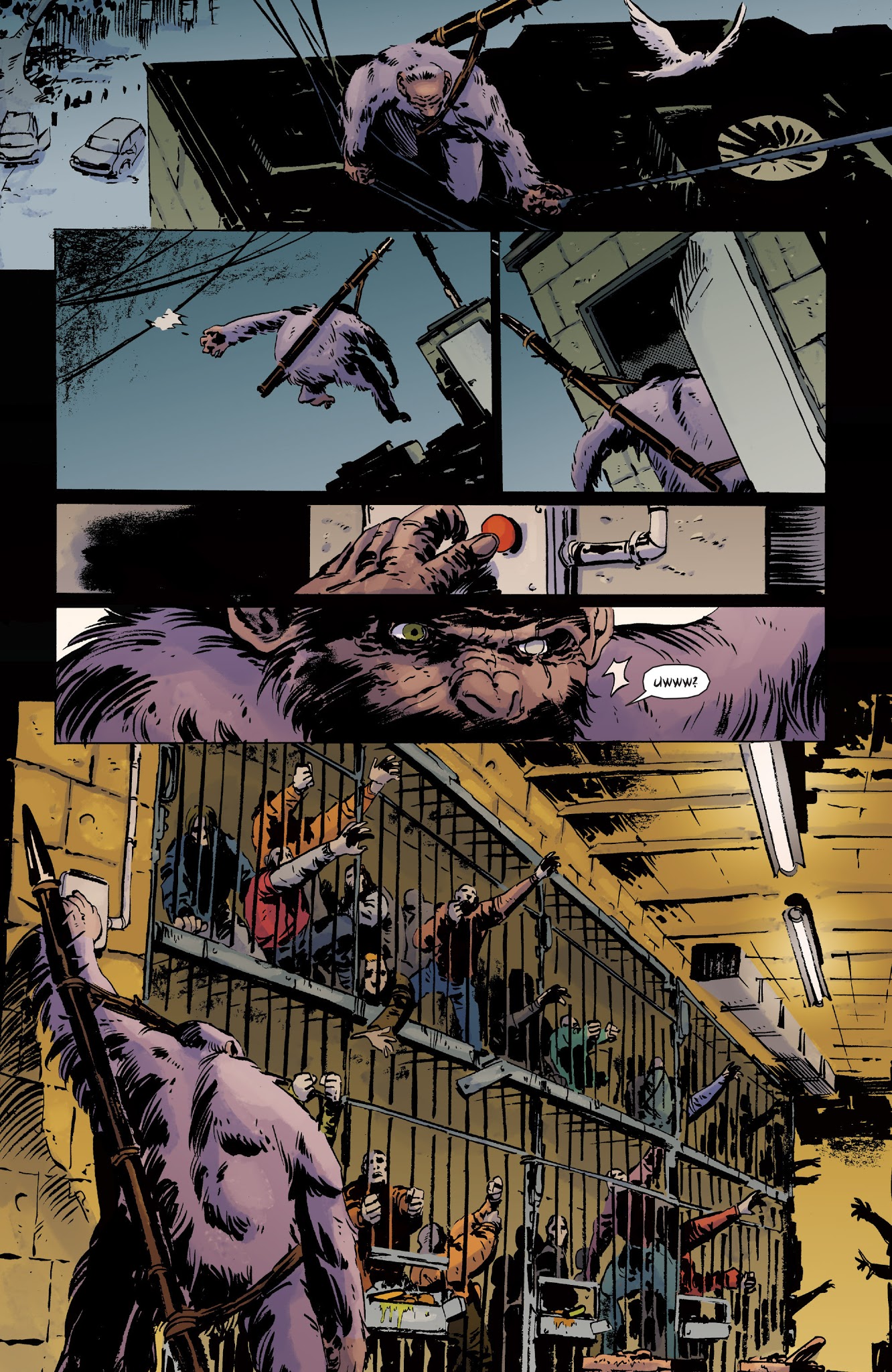Read online Dawn of the Planet of the Apes comic -  Issue # TPB - 108